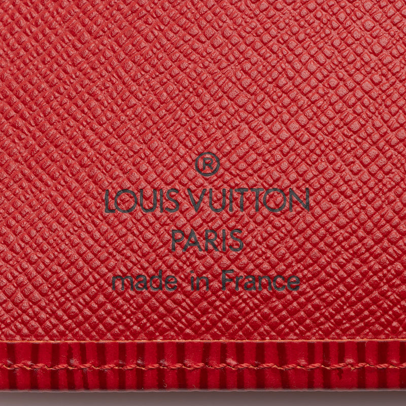 Louis Vuitton Vintage Epi Leather Continental French Purse Wallet (SHF-j98dKy)