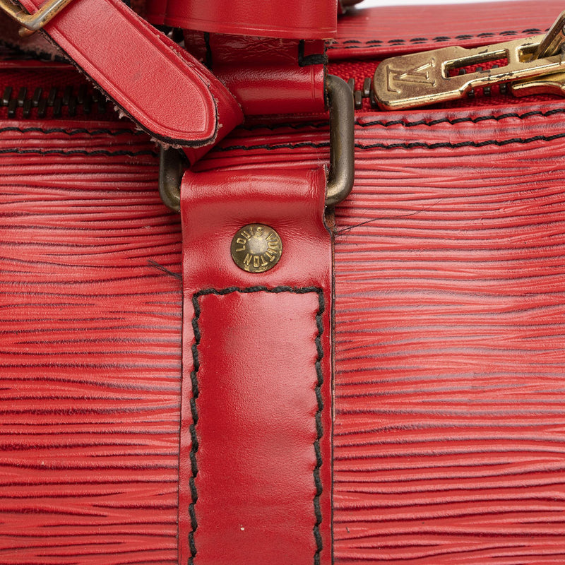 Louis Vuitton Vintage Epi Leather Keepall 45 Duffle Bag (SHF-22789