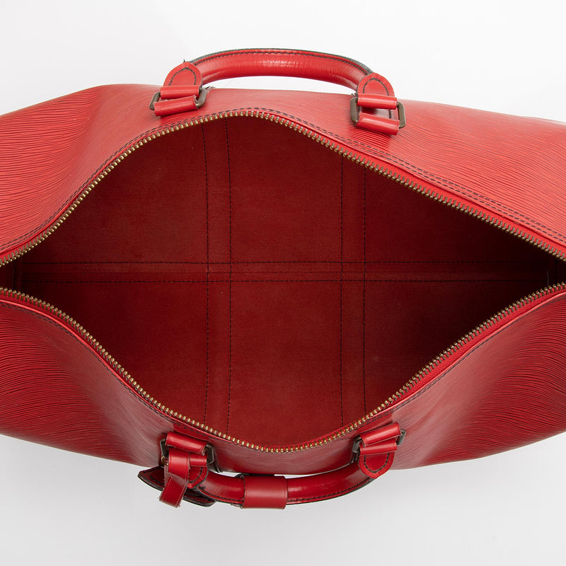 Louis Vuitton Vintage Epi Leather Keepall 45 Duffle Bag (SHF-22789)