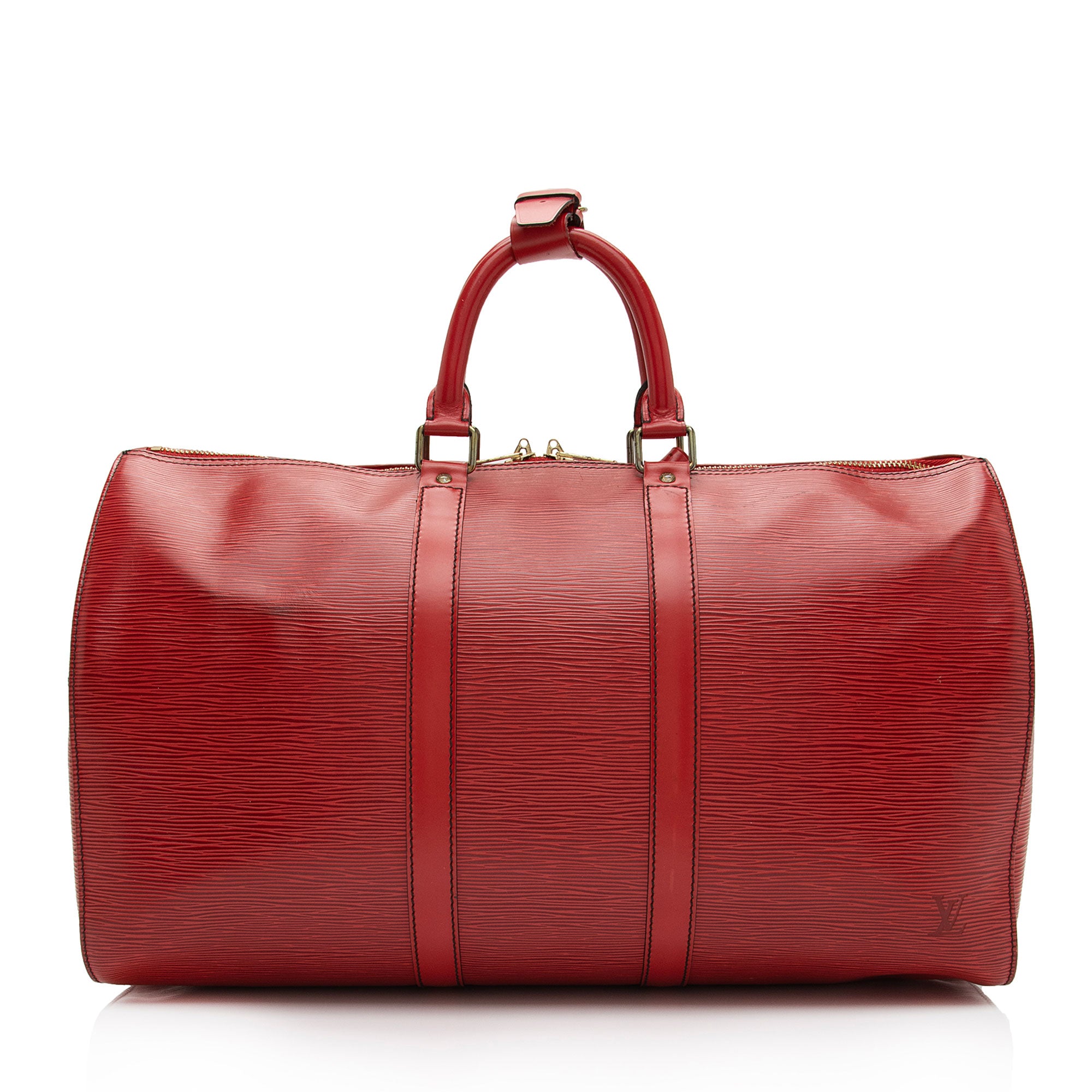 Louis Vuitton Vintage Epi Leather Keepall 45 Duffle Bag (SHF-tOfN9D)