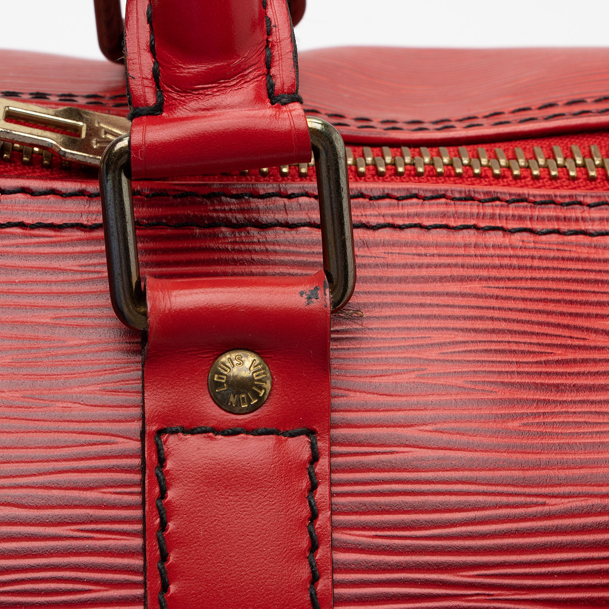 Louis Vuitton Vintage Epi Leather Keepall 45 Duffle Bag (SHF-tOfN9D)