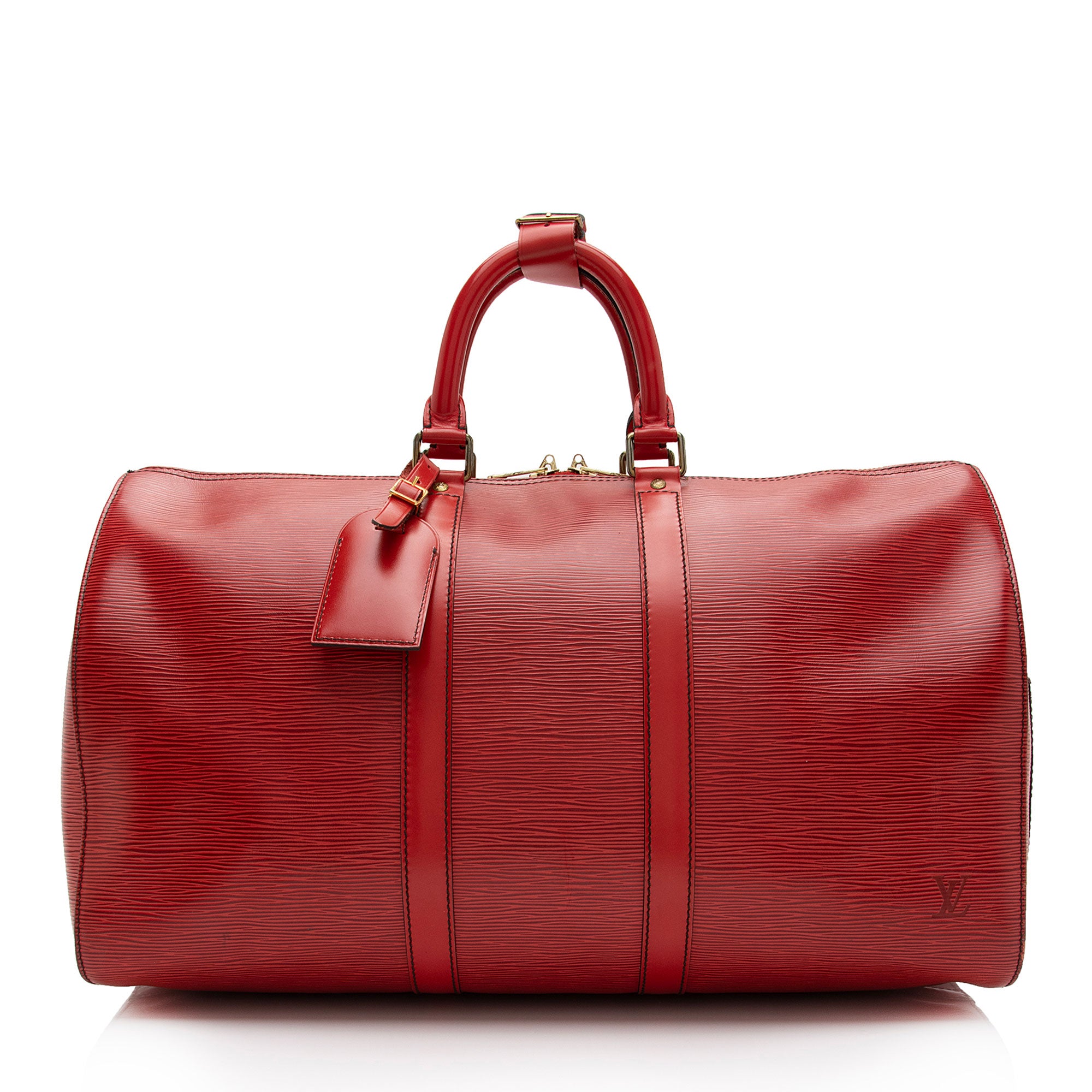 Louis Vuitton Vintage Epi Leather Keepall 45 Duffle Bag (SHF-tOfN9D)
