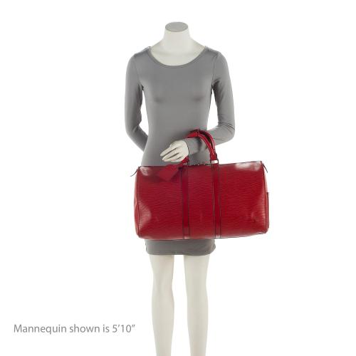 Louis Vuitton Vintage Epi Leather Keepall 45 Duffle Bag (SHF-tOfN9D)