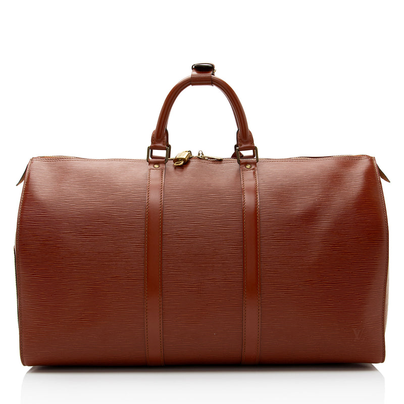 Louis Vuitton Vintage - Epi Keepall 50 - Blue - Epi Leather Travel Bag -  Luxury High Quality - Avvenice