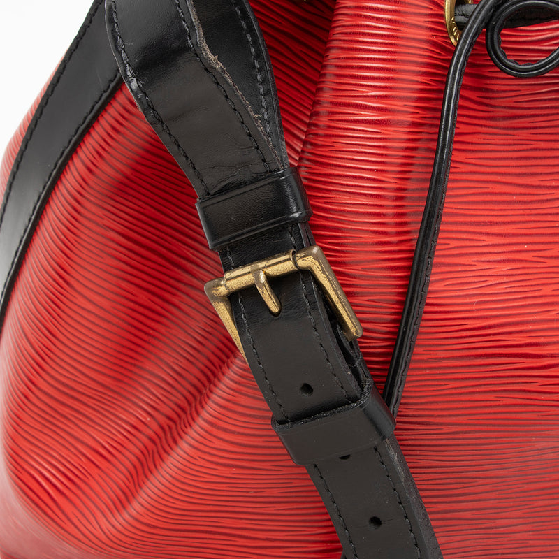 Louis Vuitton Vintage Epi Leather Petit Noe Shoulder Bag (SHF-mVfjT0)