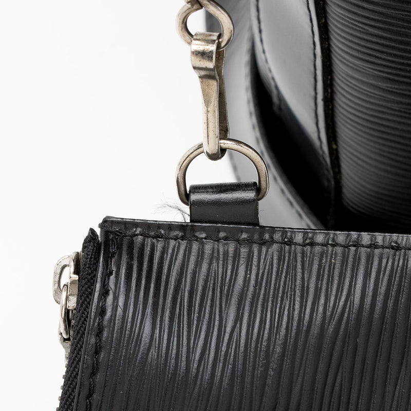Louis Vuitton Epi Ombre Hand Bag Black M52102 Lv Auth 33170