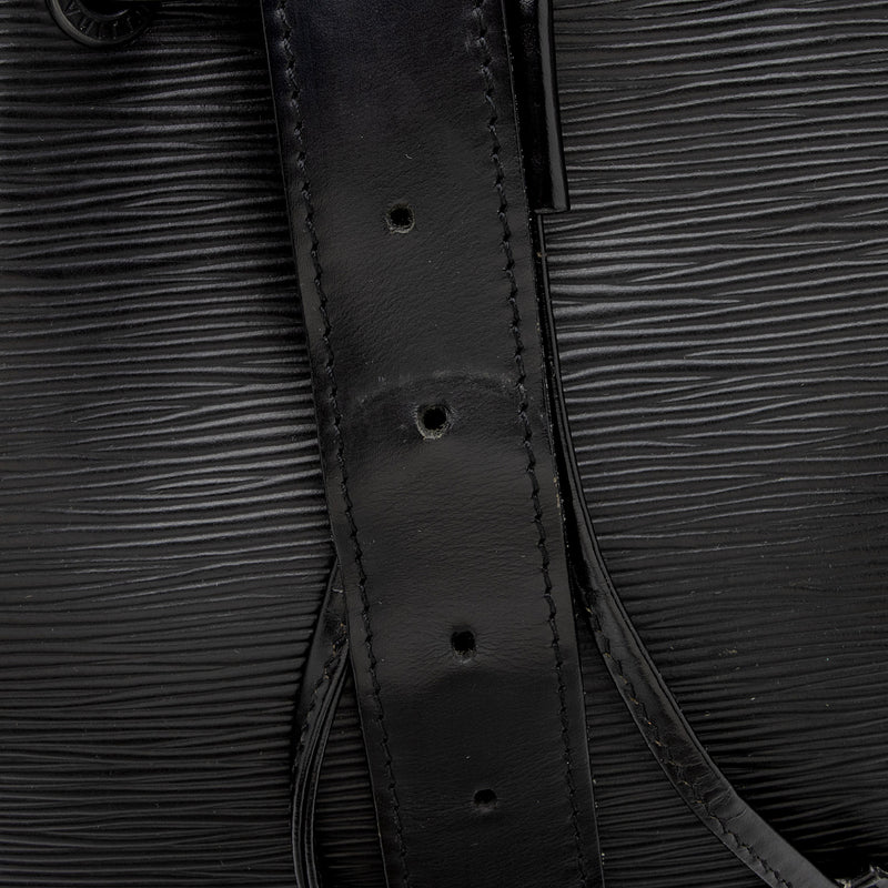 Louis Vuitton Black Epi Leather Sac a Dos Sling Bag. Very Good, Lot #58469