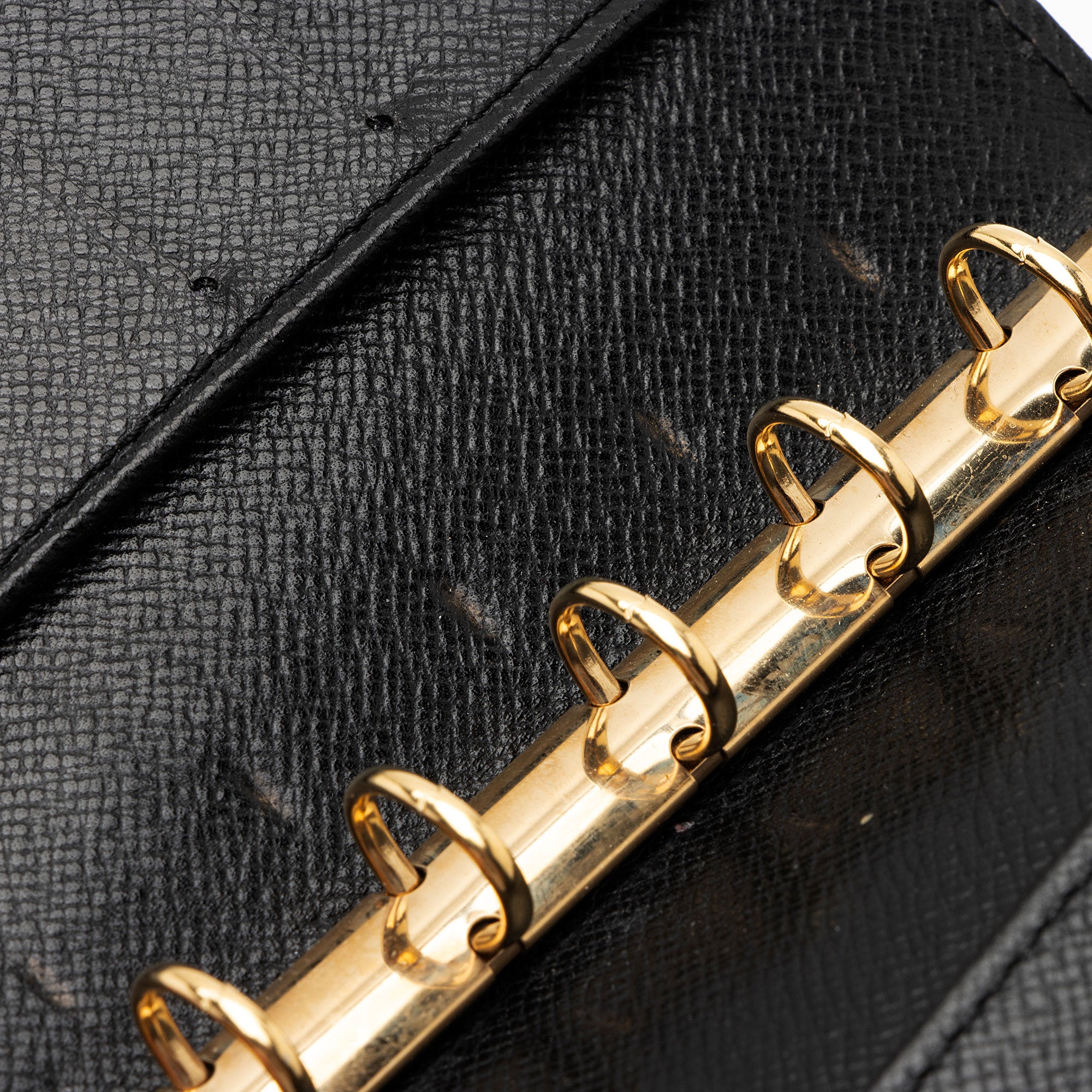 Louis Vuitton Vintage Epi Leather Small Agenda Cover (SHF-O3C7B6)