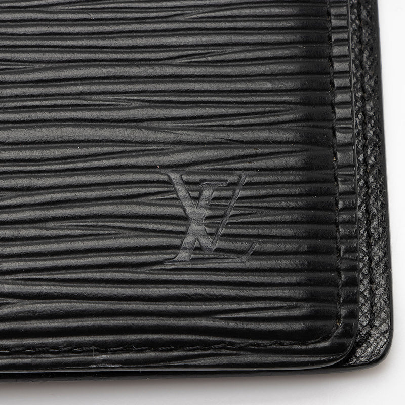 Louis Vuitton Vintage Epi Leather Small Agenda Cover (SHF-O3C7B6)
