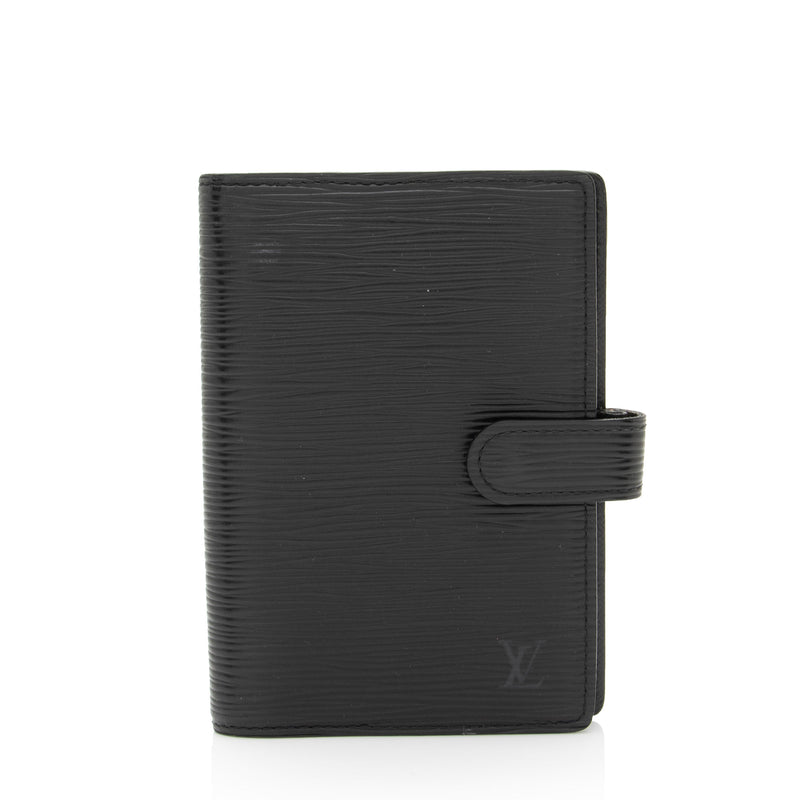Louis Vuitton Vintage Epi Leather Small Agenda Cover (SHF-O3C7B6)