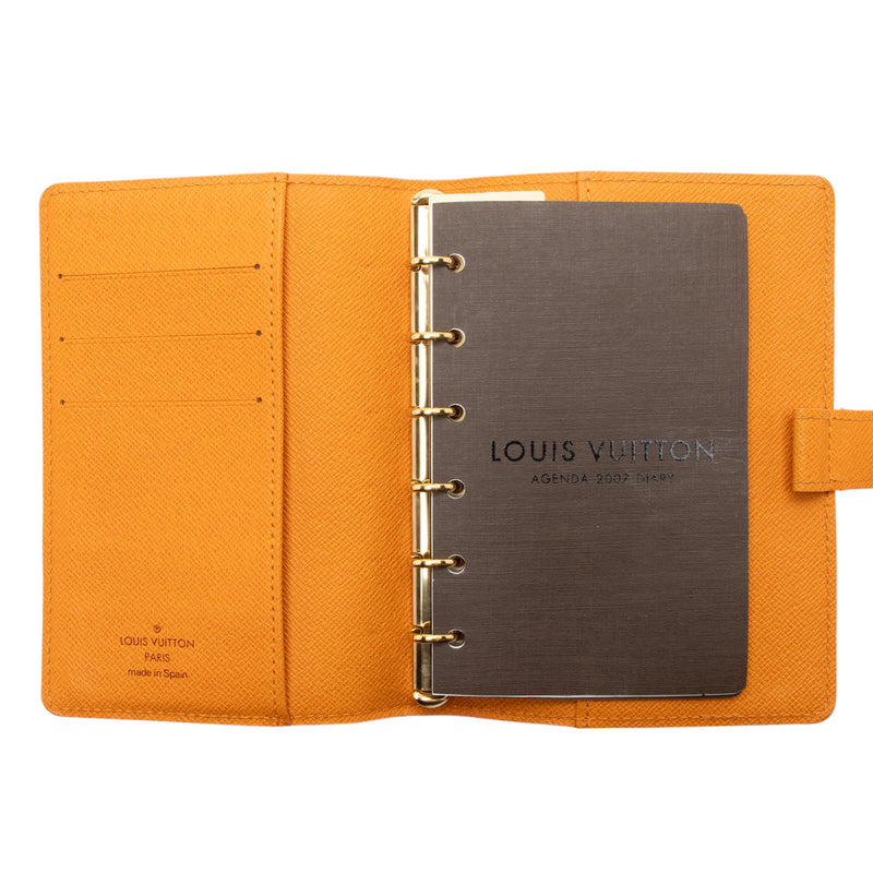 Louis Vuitton Vintage Epi Leather Small Agenda Cover (SHF-nN5ame)