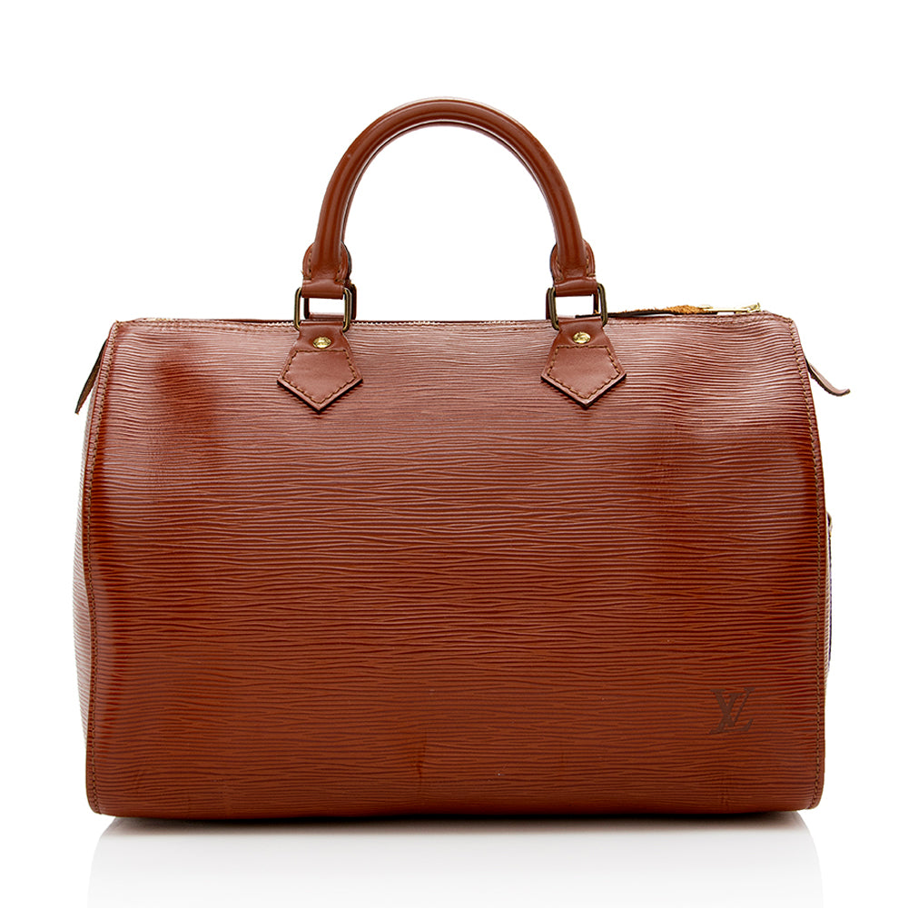 Louis Vuitton Vintage - Epi Speedy 30 - White - Leather Handbag