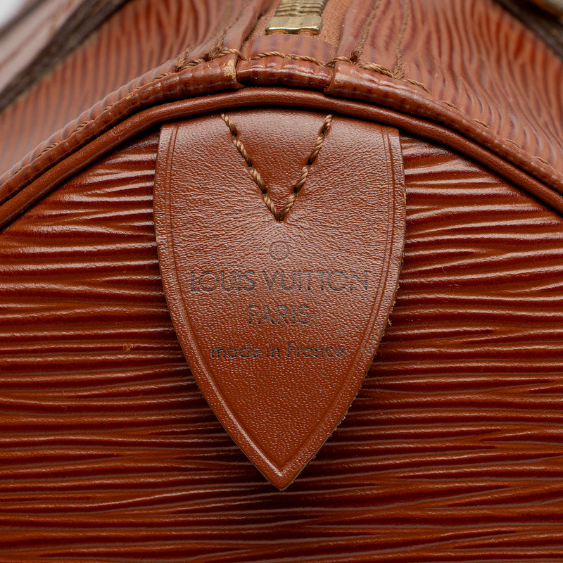 Louis Vuitton Vintage Epi Leather Speedy 30 Satchel (SHF-ihPRBc)