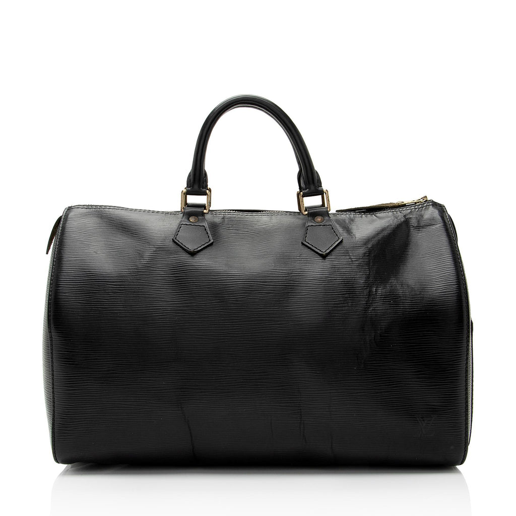 Louis Vuitton Vintage Louis Vuitton Speedy 35 Black Epi Leather
