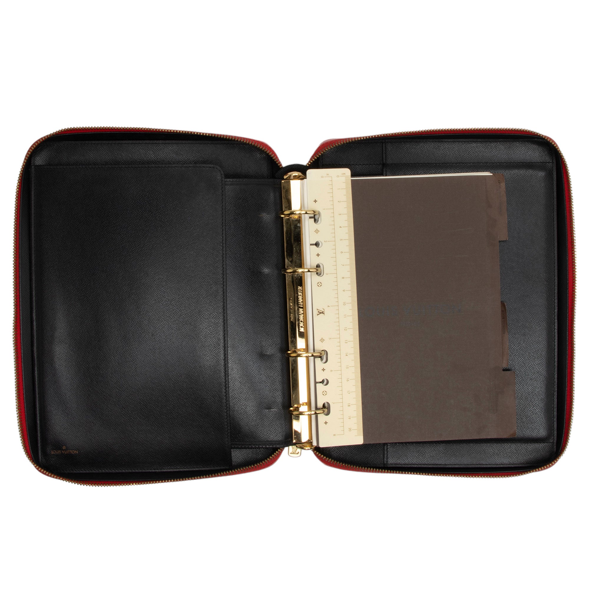 Louis Vuitton Vintage Epi Leather Voyage Planner Agenda Cover (SHF-GYoudk)