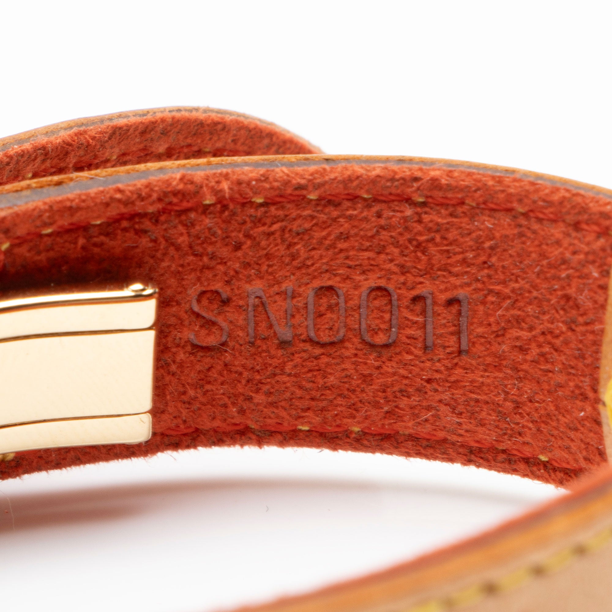 Louis Vuitton Vintage Leather Wish Bracelet