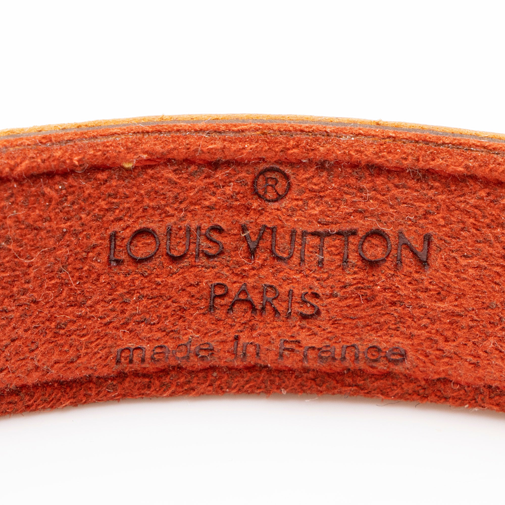 Louis Vuitton Vintage Leather Wish Bracelet