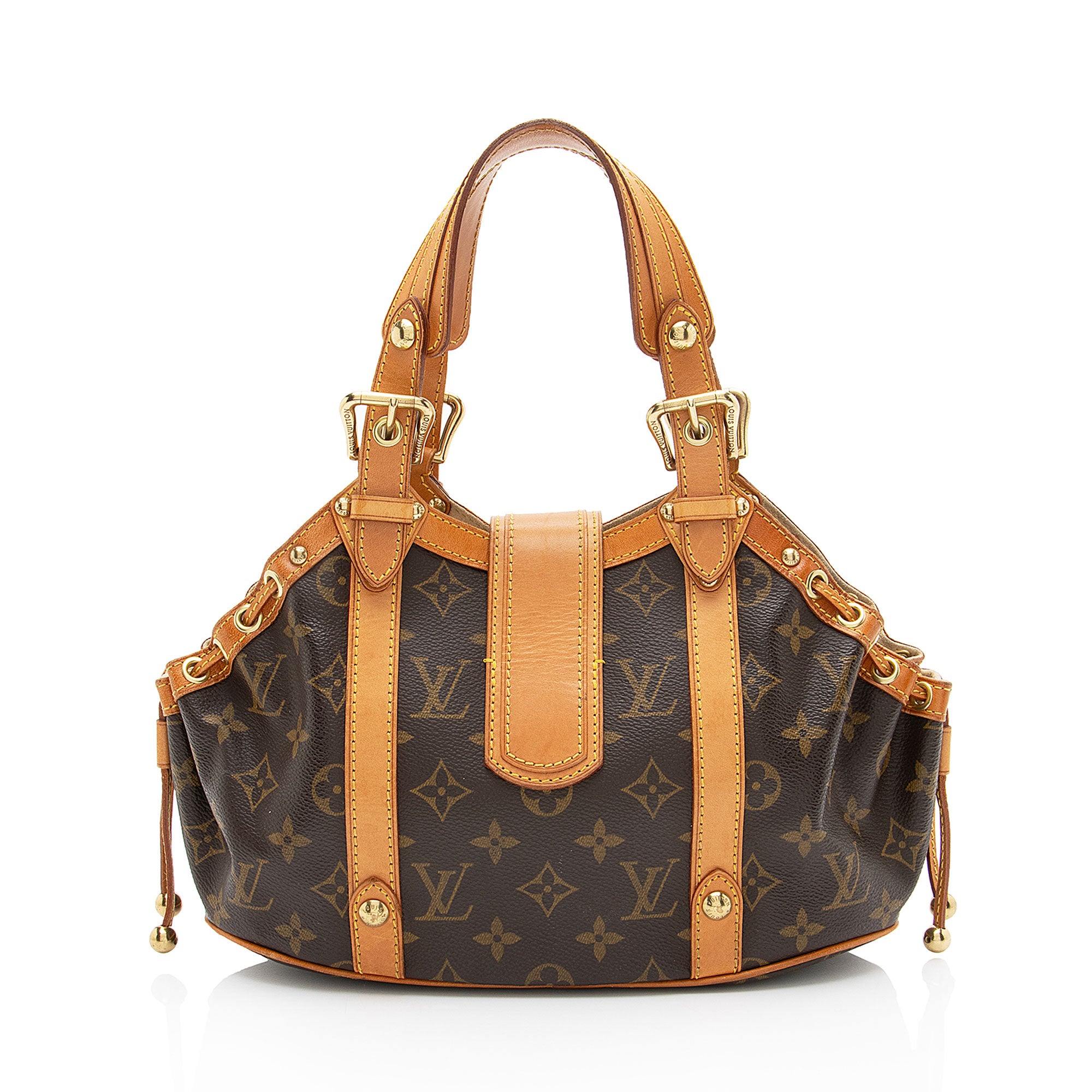 Louis Vuitton Vintage Limited Edition Monogram Canvas Theda GM Satchel