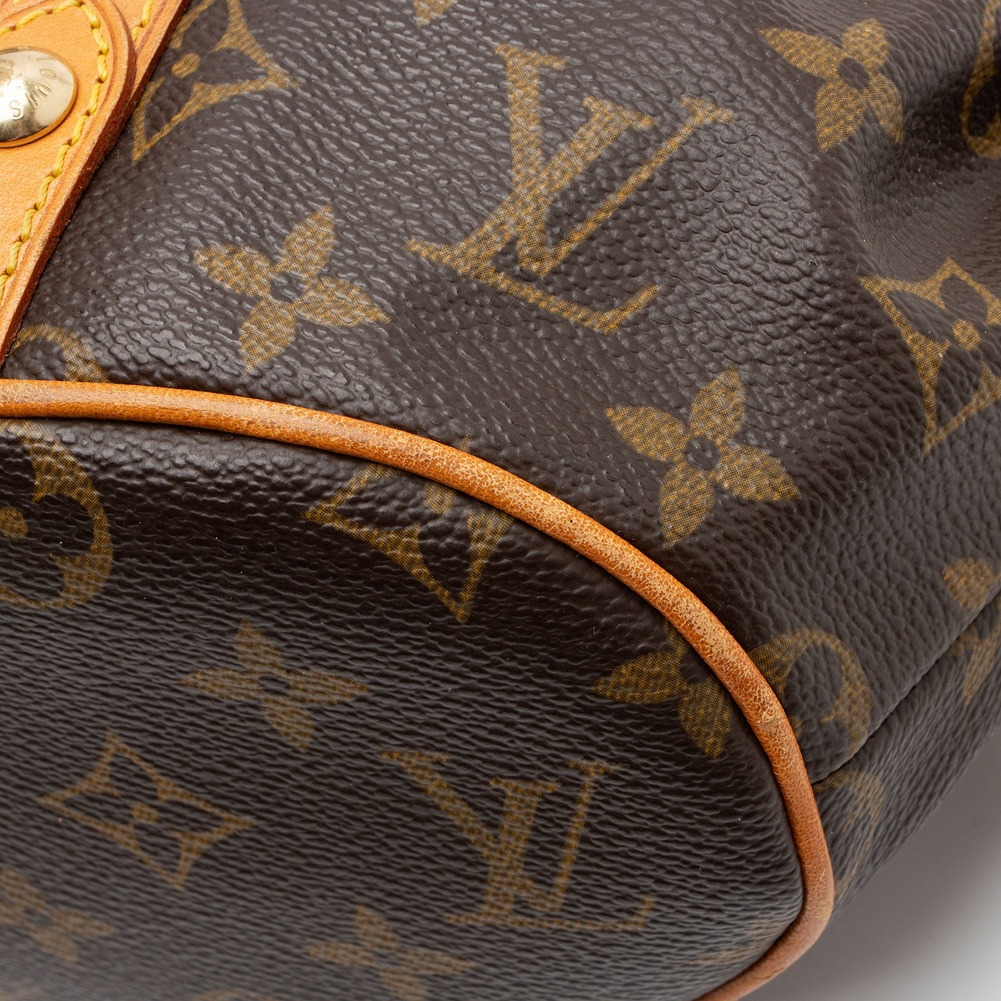 Louis Vuitton Vintage Limited Edition Monogram Canvas Theda GM Satchel