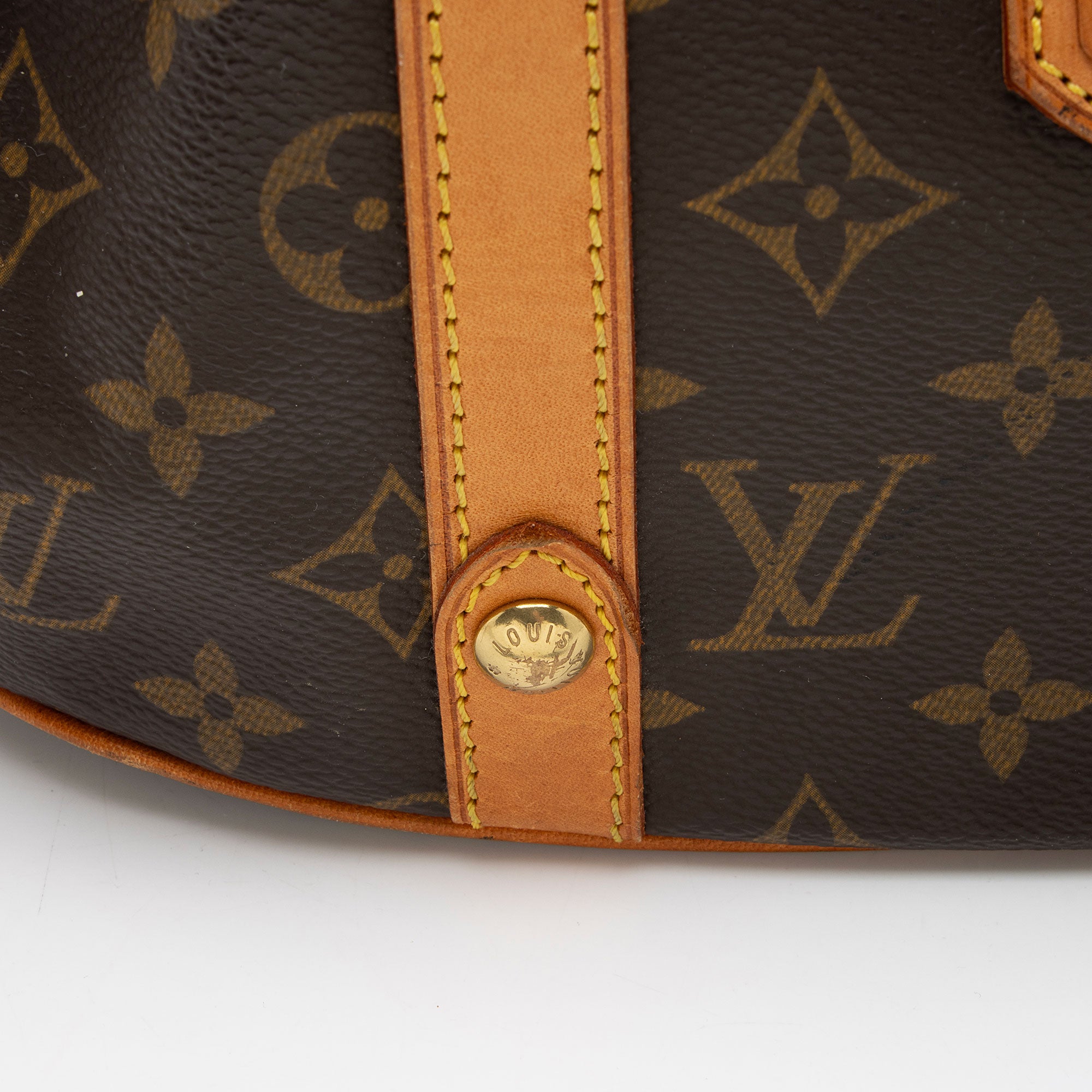 Louis Vuitton Vintage Limited Edition Monogram Canvas Theda GM Satchel