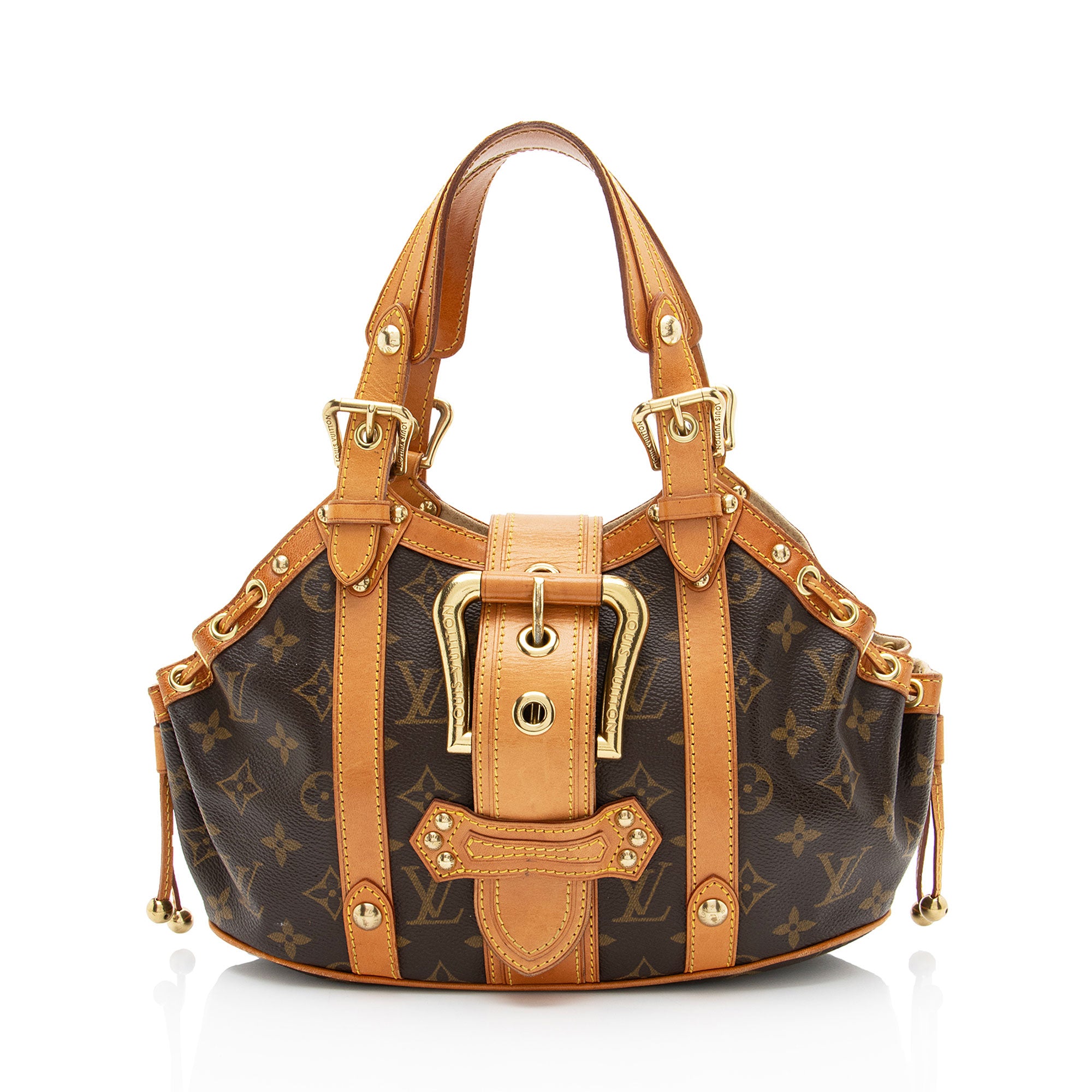 Louis Vuitton Vintage Limited Edition Monogram Canvas Theda GM Satchel
