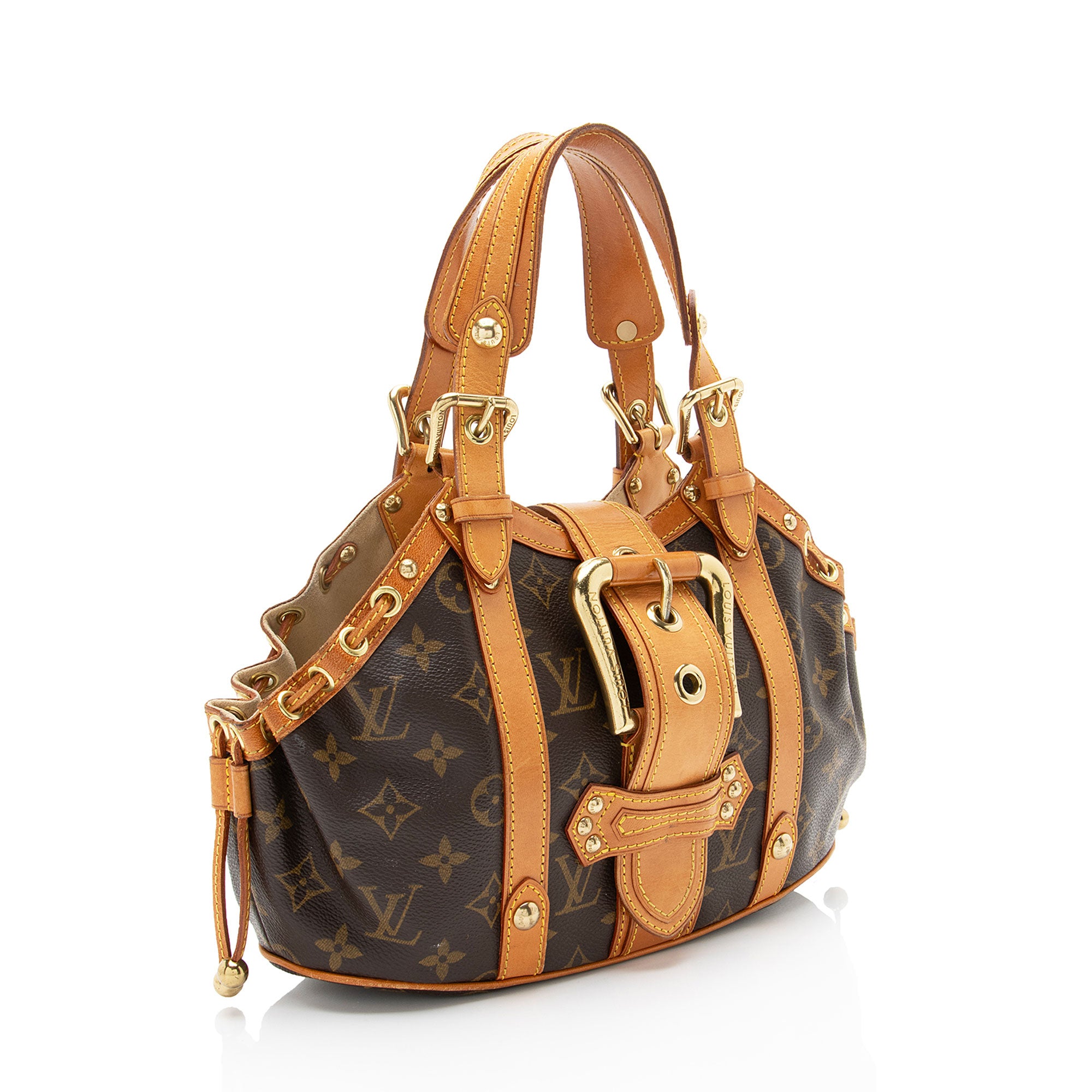 Louis Vuitton Vintage Limited Edition Monogram Canvas Theda GM Satchel