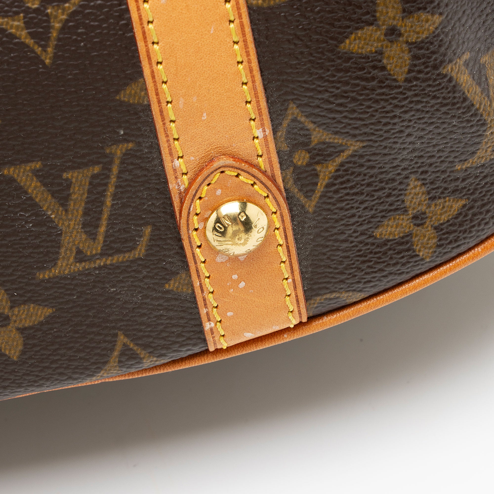 Louis Vuitton Vintage Limited Edition Monogram Canvas Theda GM Satchel