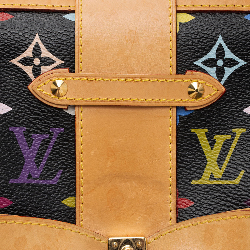 Louis Vuitton Vintage Limited Edition Monogram Multicolore Eye Love You Satchel (SHF-dTb0Kq)