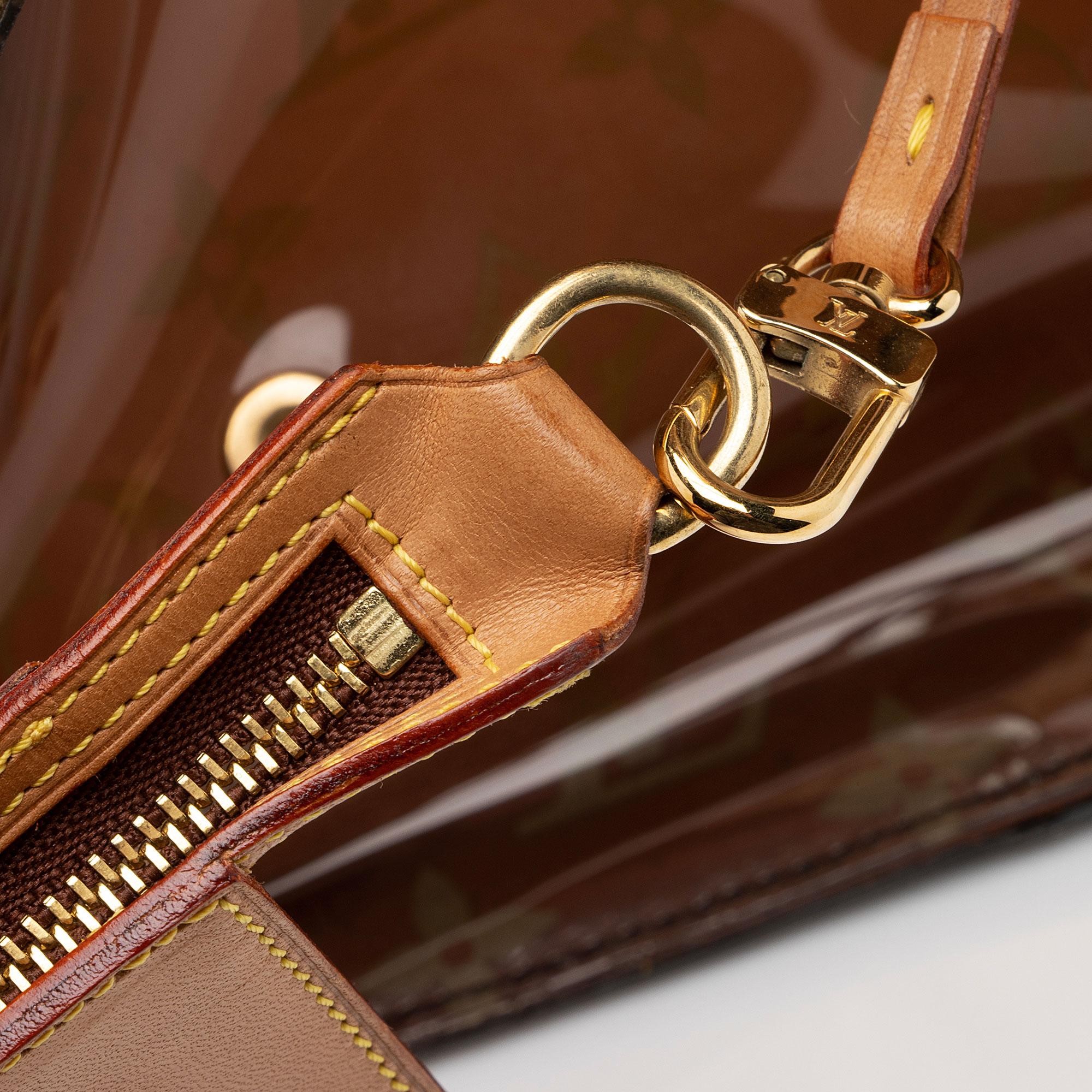 Louis Vuitton Vintage Limited Edition Monogram Vinyl Ambre