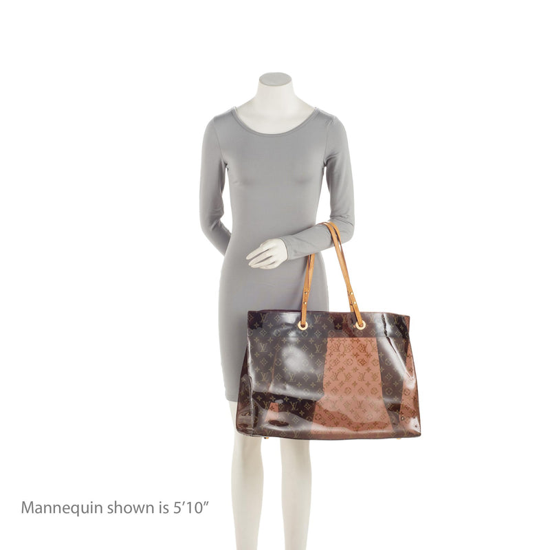 Louis Vuitton Limited Edition Vinyl Monogram Ambre Neo Cabas Cruise Bag at  1stDibs