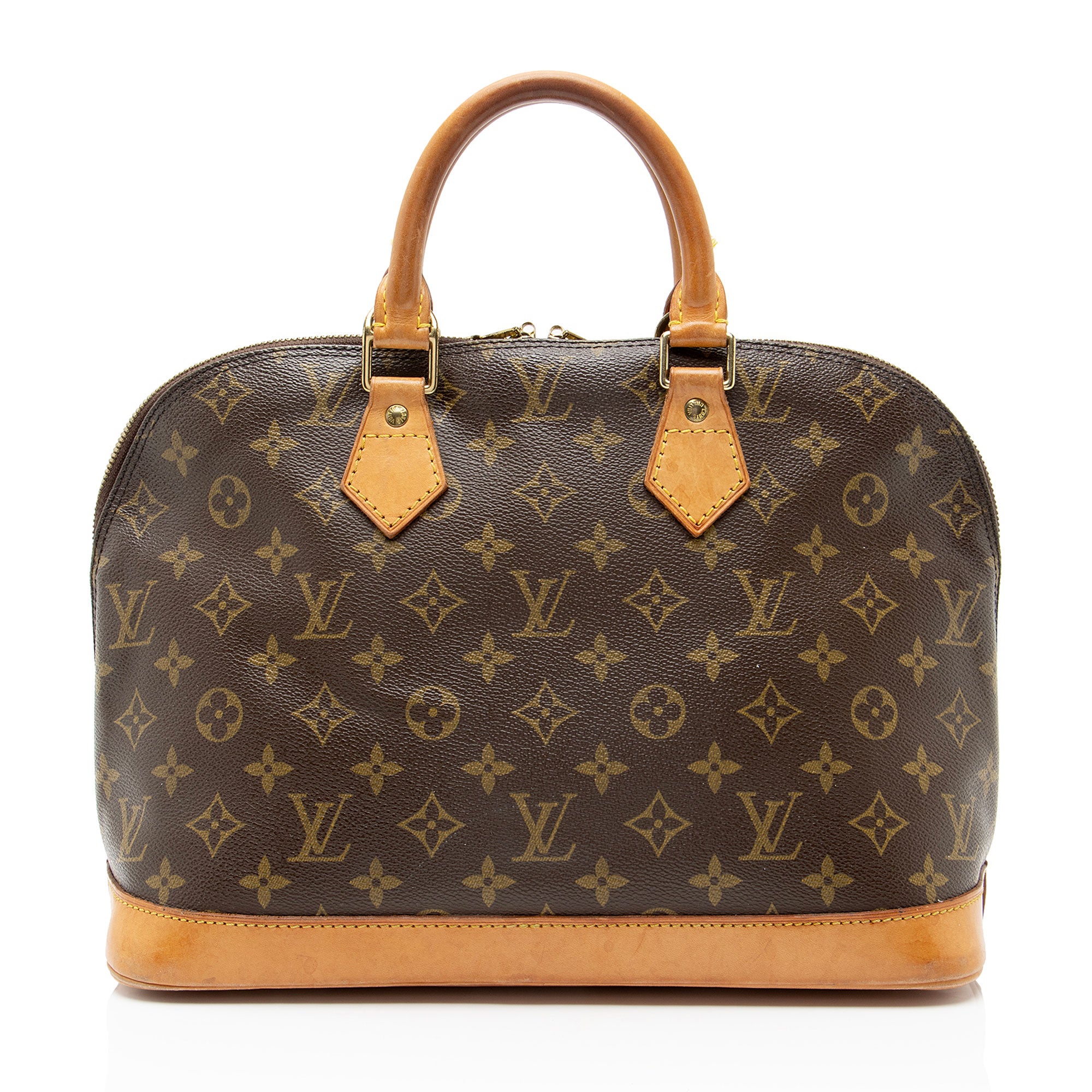 Louis Vuitton Vintage Monogram Canvas Alma PM Satchel