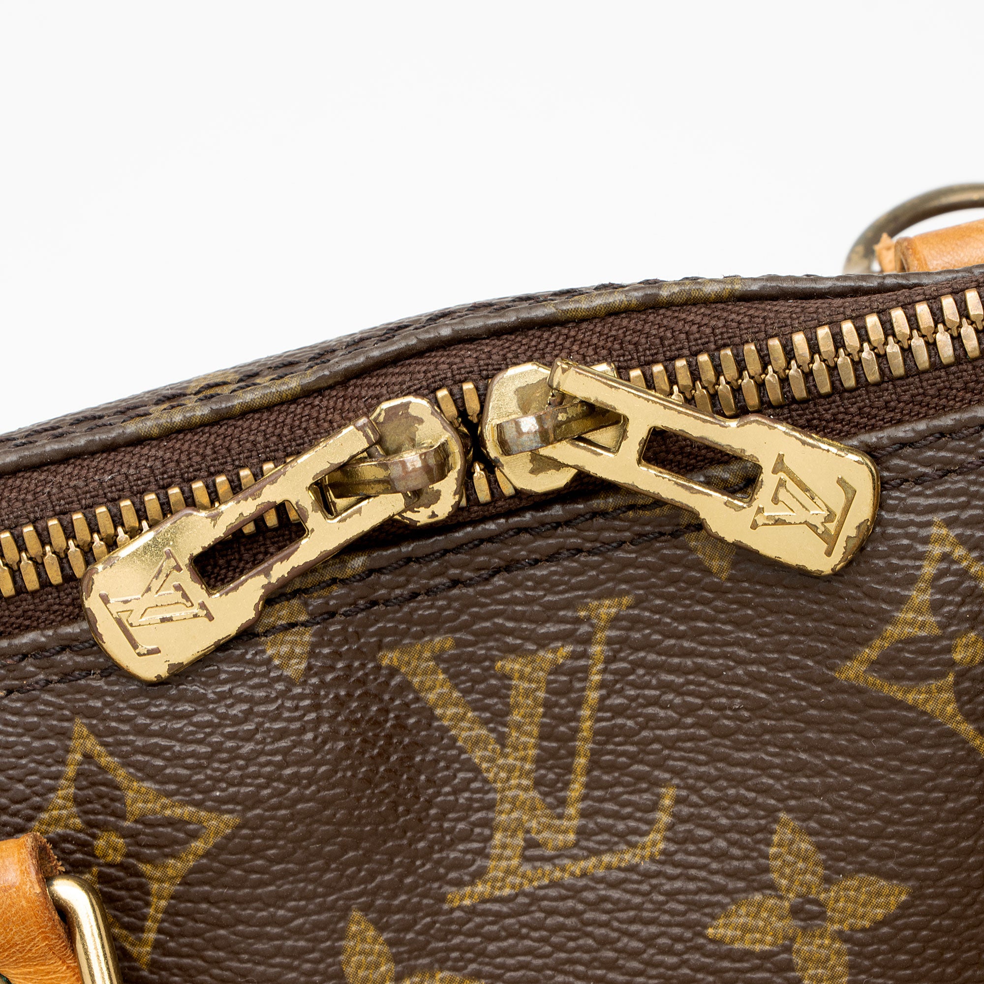 Louis Vuitton Vintage Monogram Canvas Alma PM Satchel