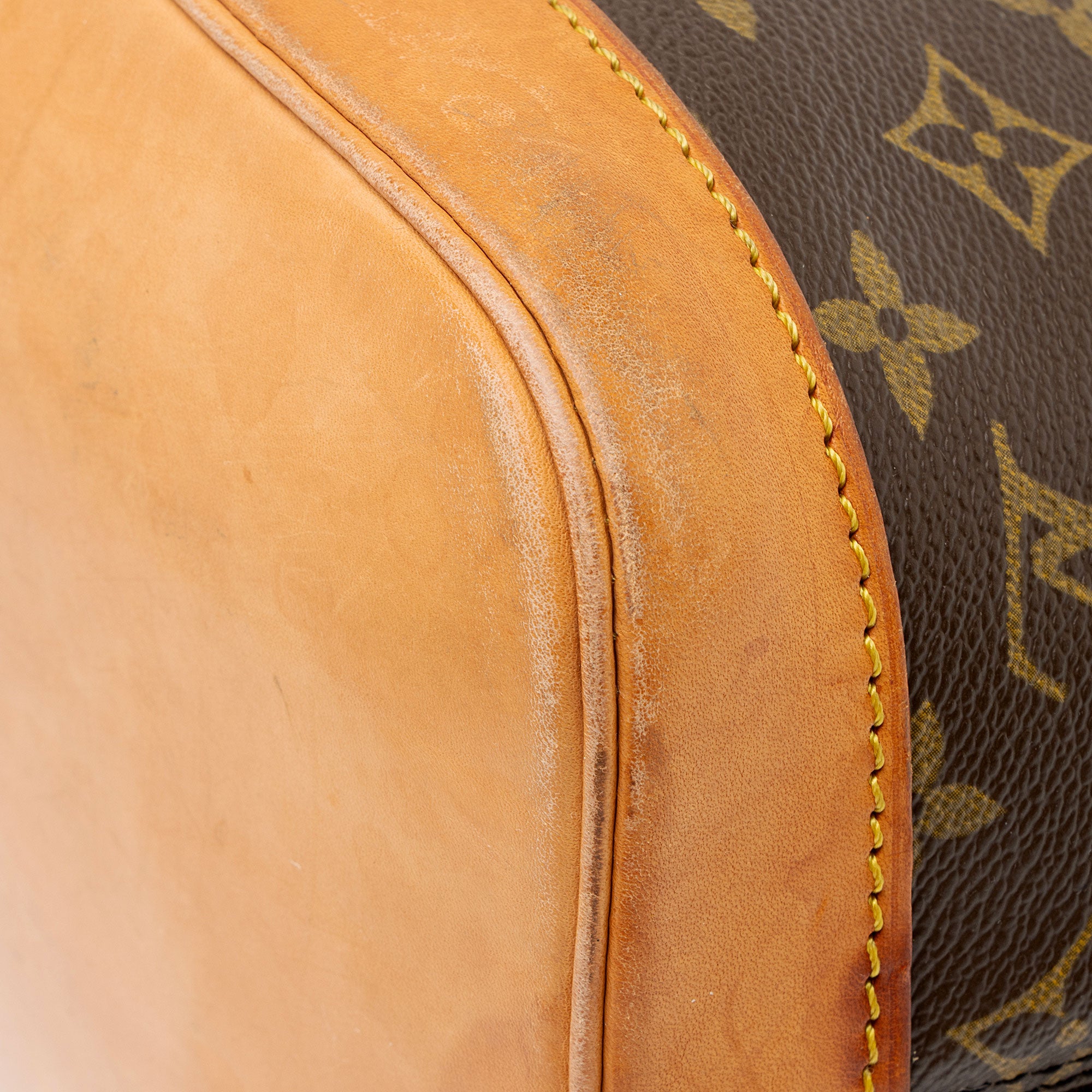 Louis Vuitton Vintage Monogram Canvas Alma PM Satchel