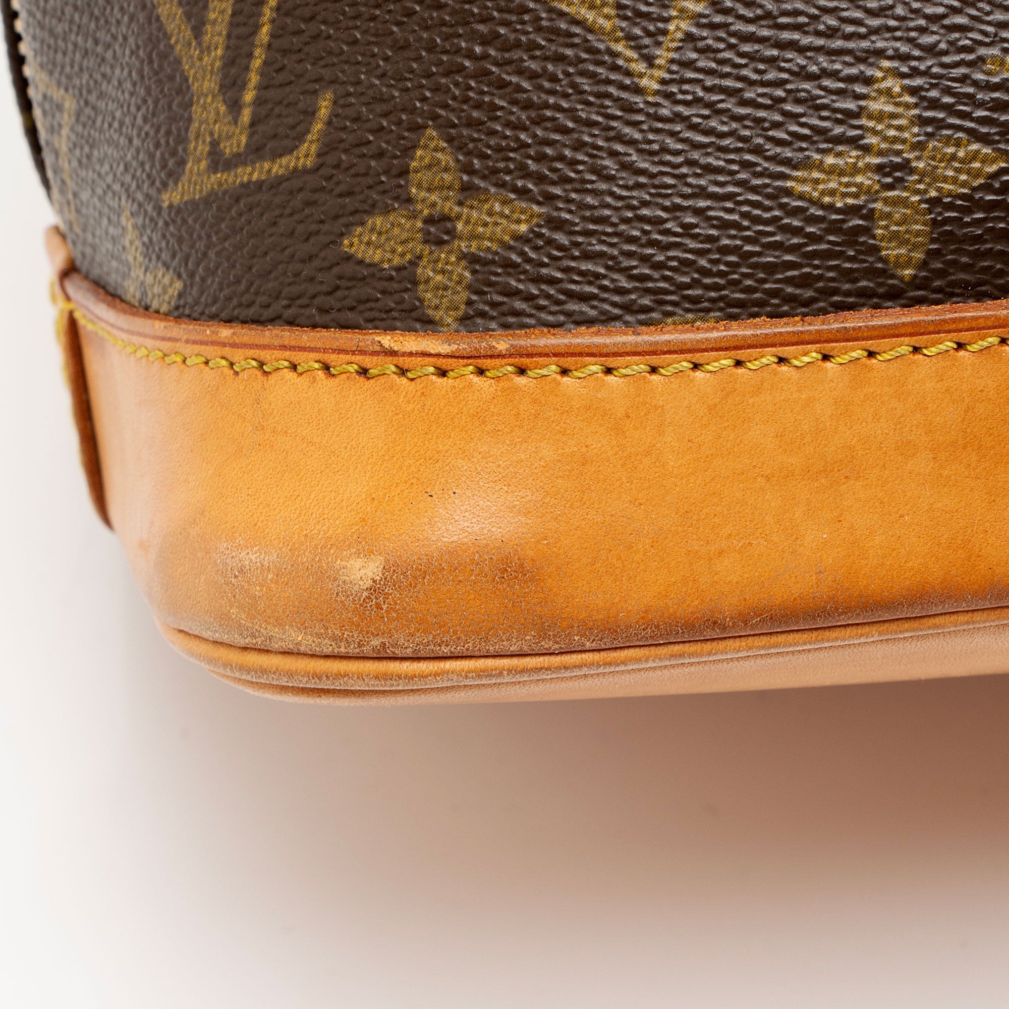 Louis Vuitton Vintage Monogram Canvas Alma PM Satchel