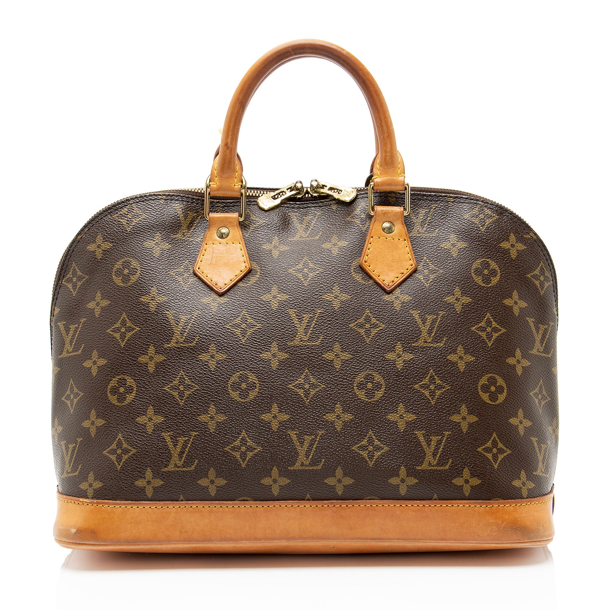 Louis Vuitton Vintage Monogram Canvas Alma PM Satchel