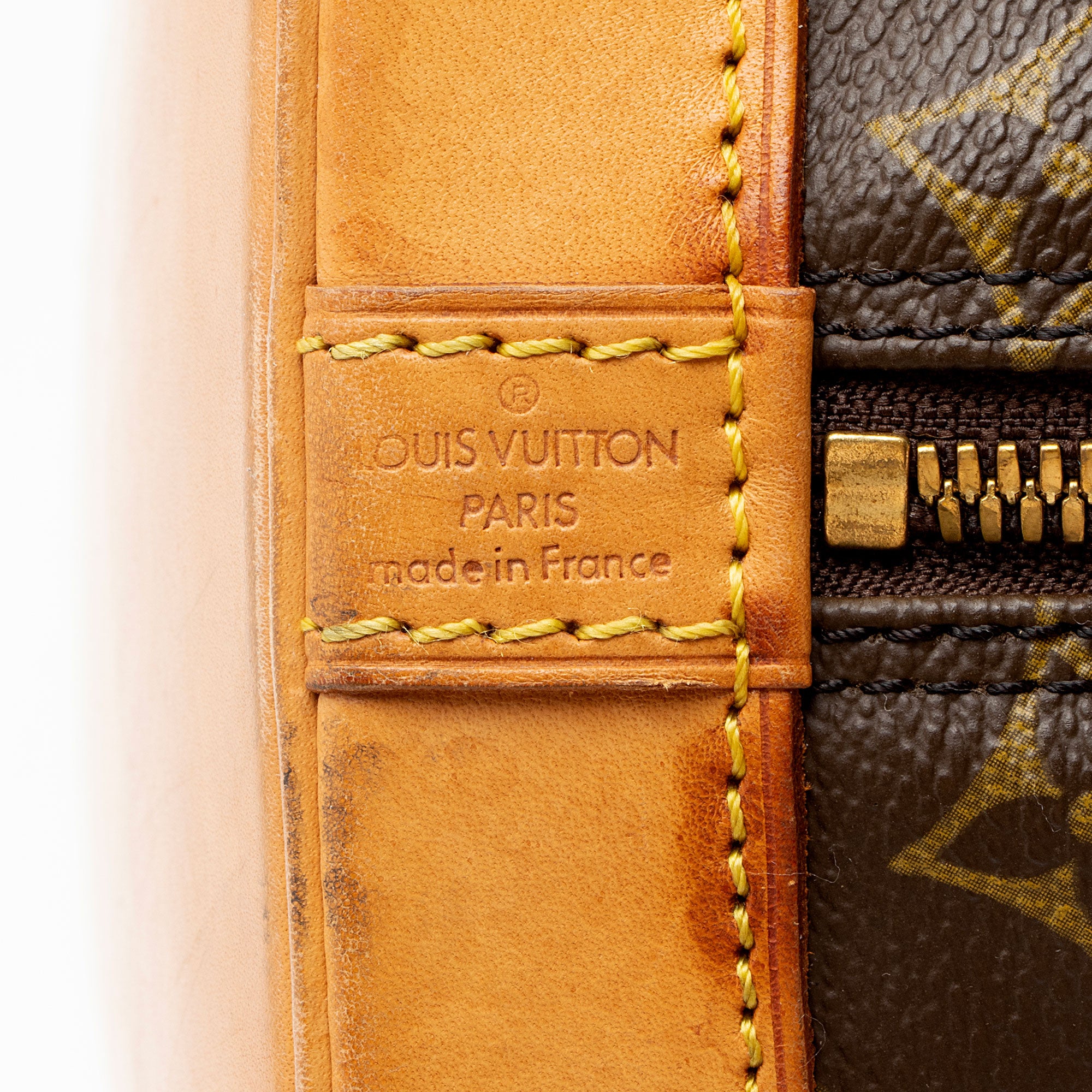 Louis Vuitton Vintage Monogram Canvas Alma PM Satchel