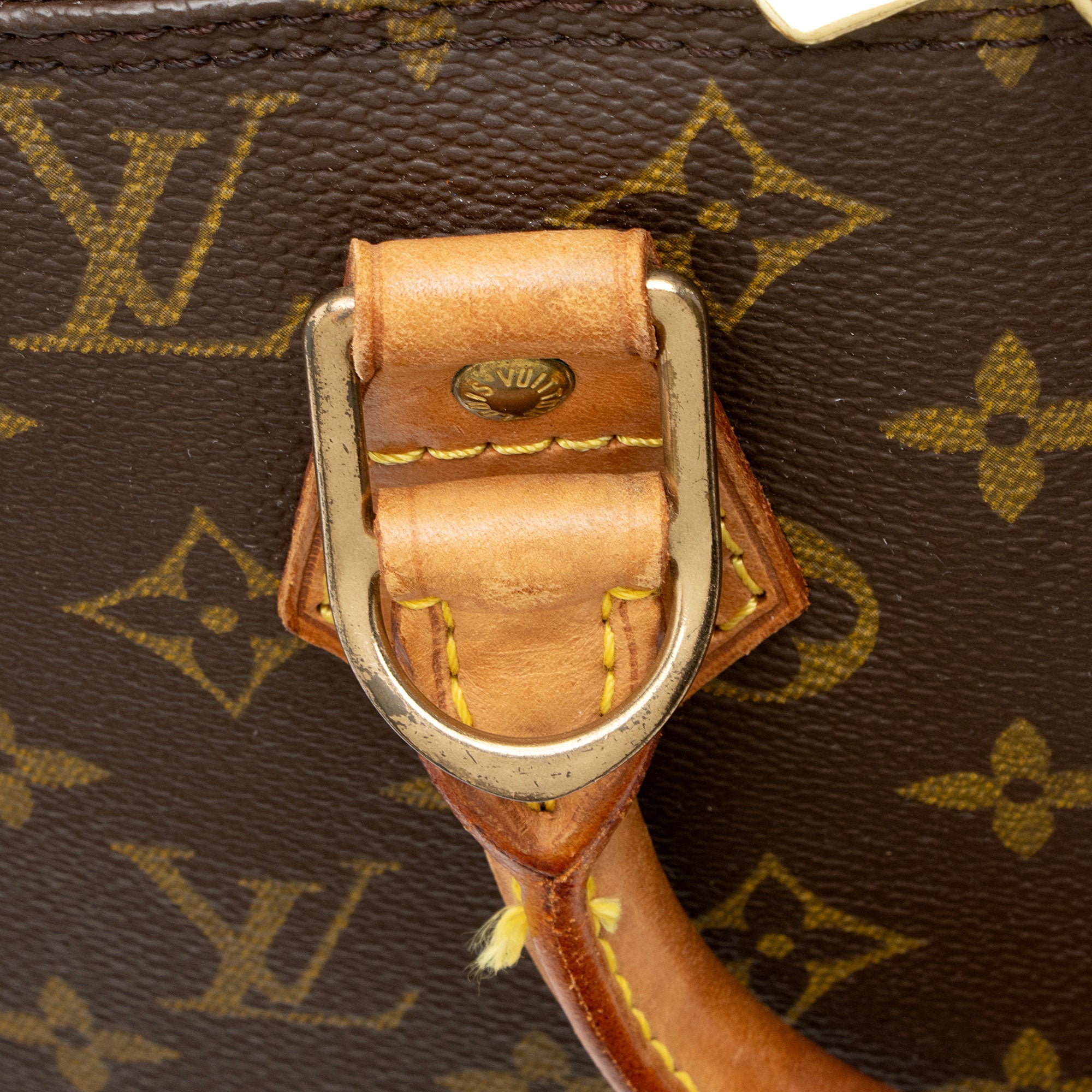 Louis Vuitton Vintage Monogram Canvas Alma PM Satchel