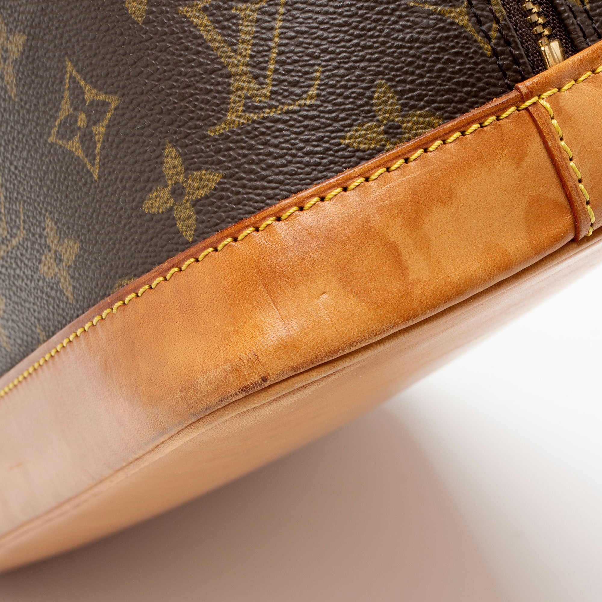 Louis Vuitton Vintage Monogram Canvas Alma PM Satchel