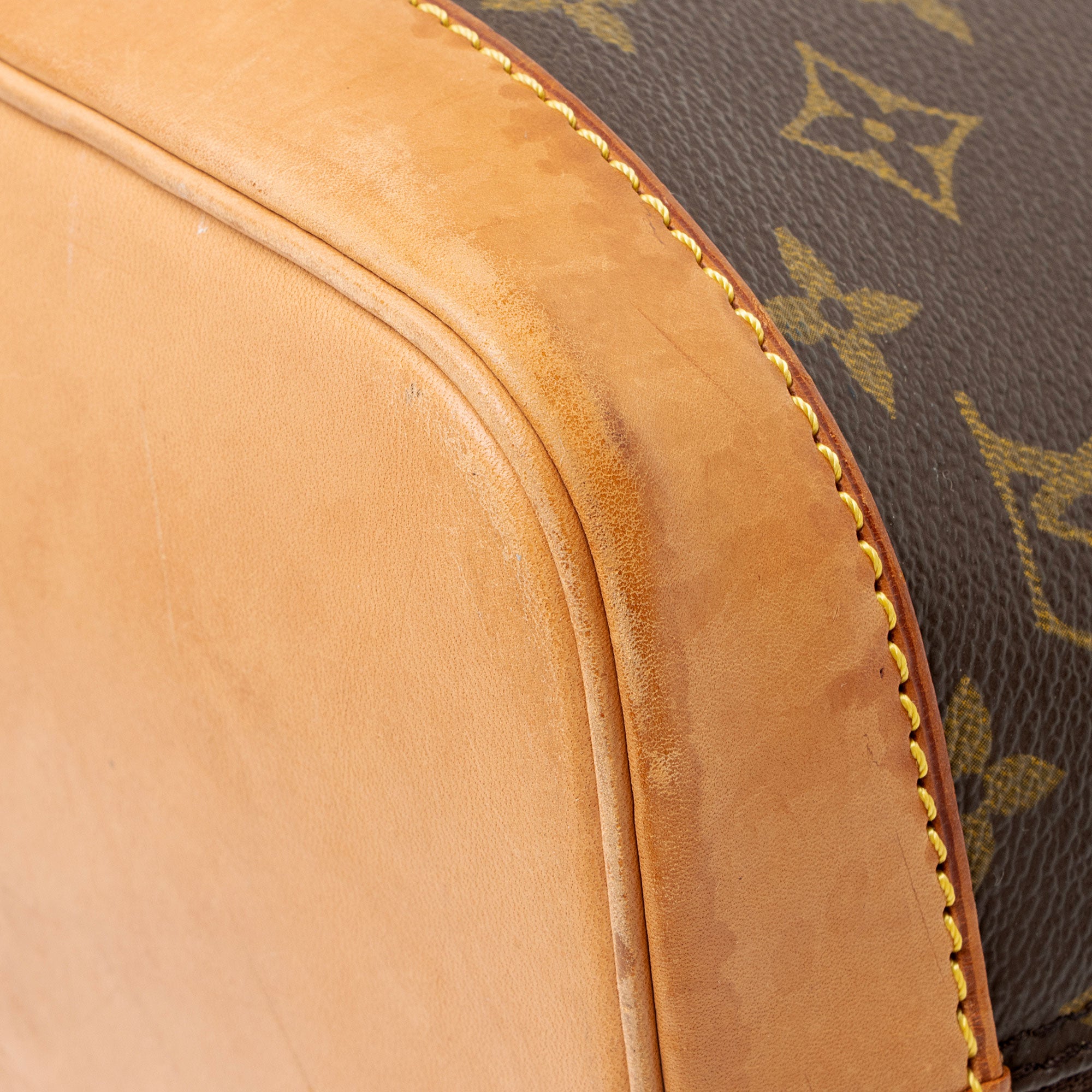 Louis Vuitton Vintage Monogram Canvas Alma PM Satchel
