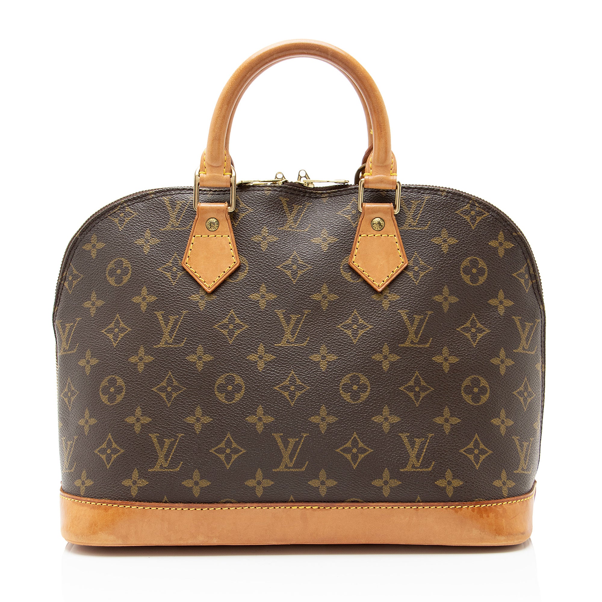 Louis Vuitton Vintage Monogram Canvas Alma PM Satchel
