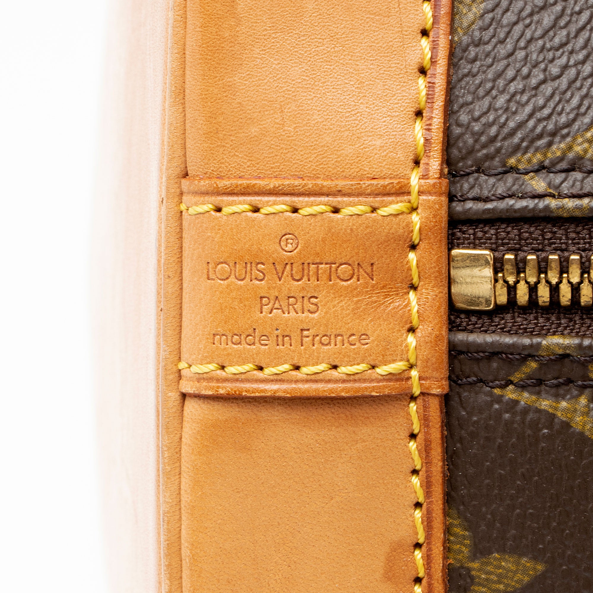 Louis Vuitton Vintage Monogram Canvas Alma PM Satchel