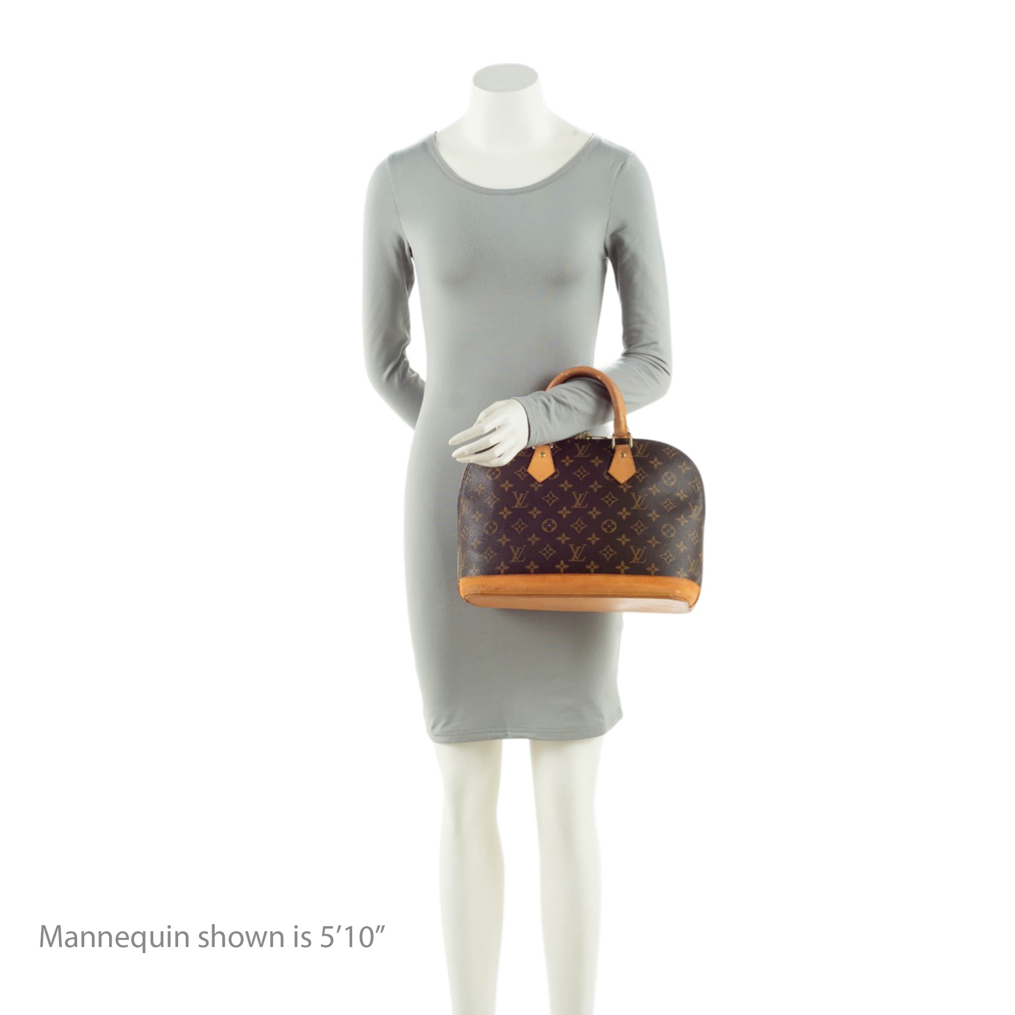 Louis Vuitton Vintage Monogram Canvas Alma PM Satchel