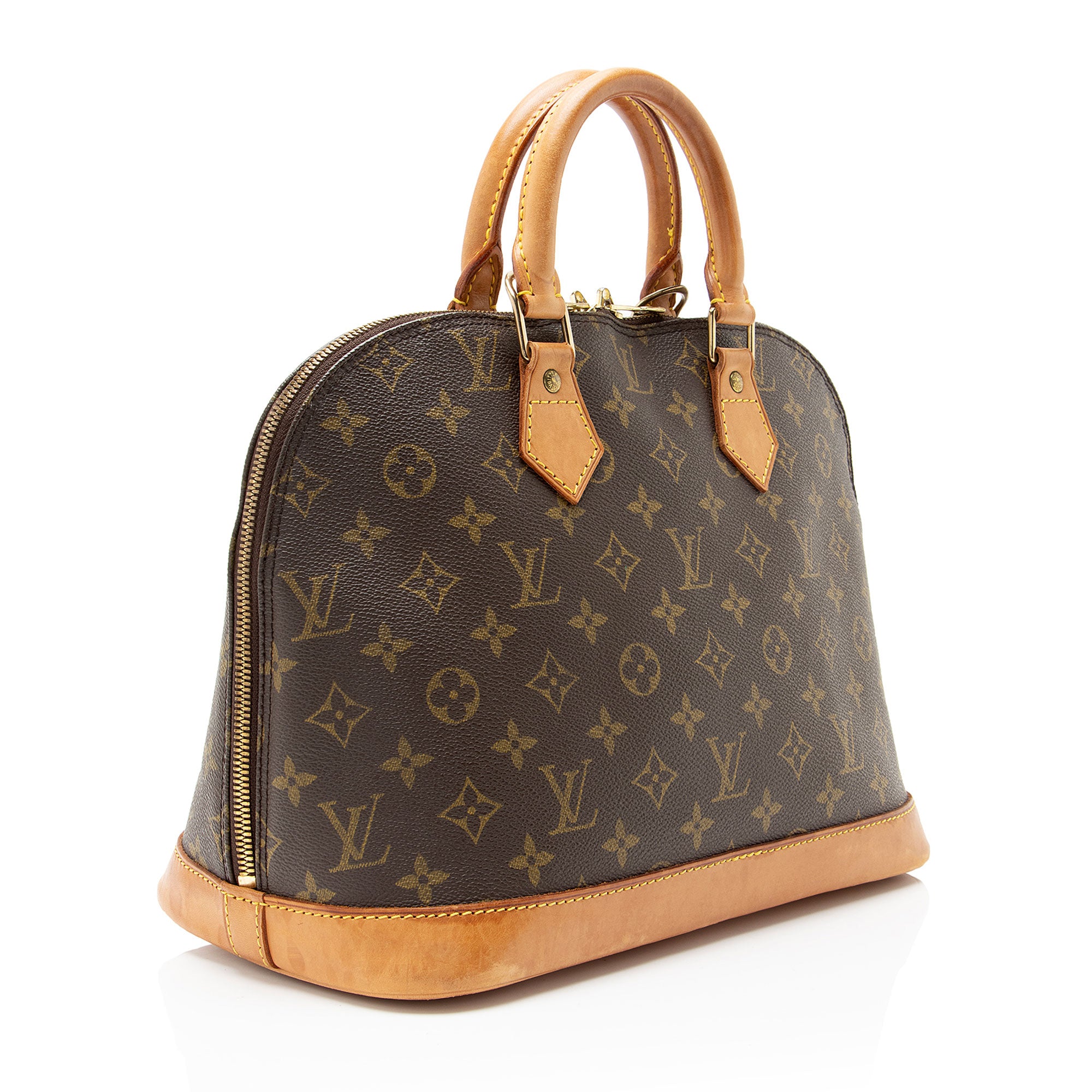 Louis Vuitton Vintage Monogram Canvas Alma PM Satchel