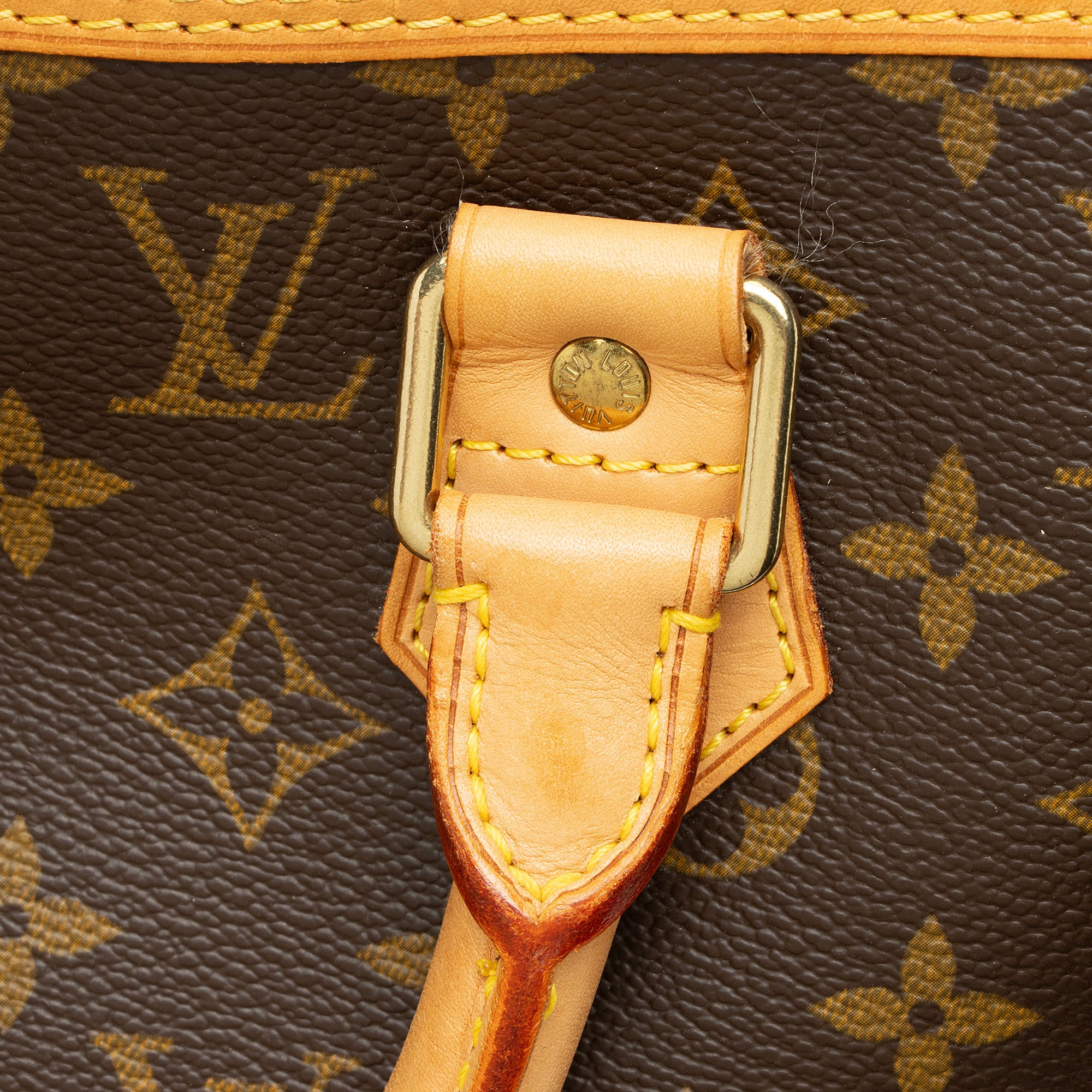 Louis Vuitton Vintage Monogram Canvas Alma Voyage GM Travel Bag