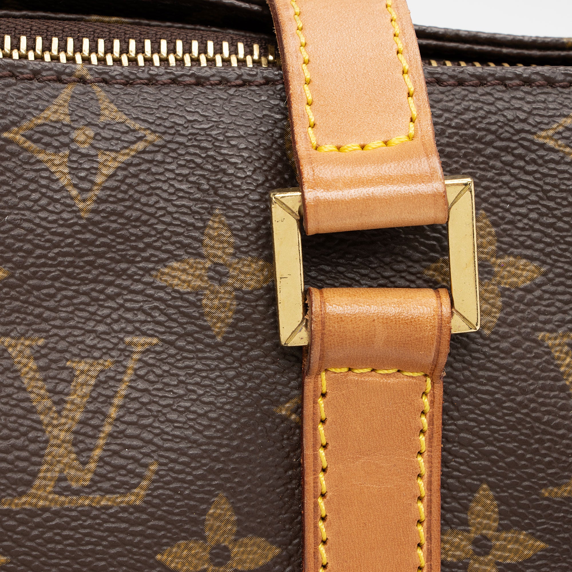 Louis Vuitton Vintage Monogram Canvas Cabas Mezzo Tote (SHF-Ajxqry)