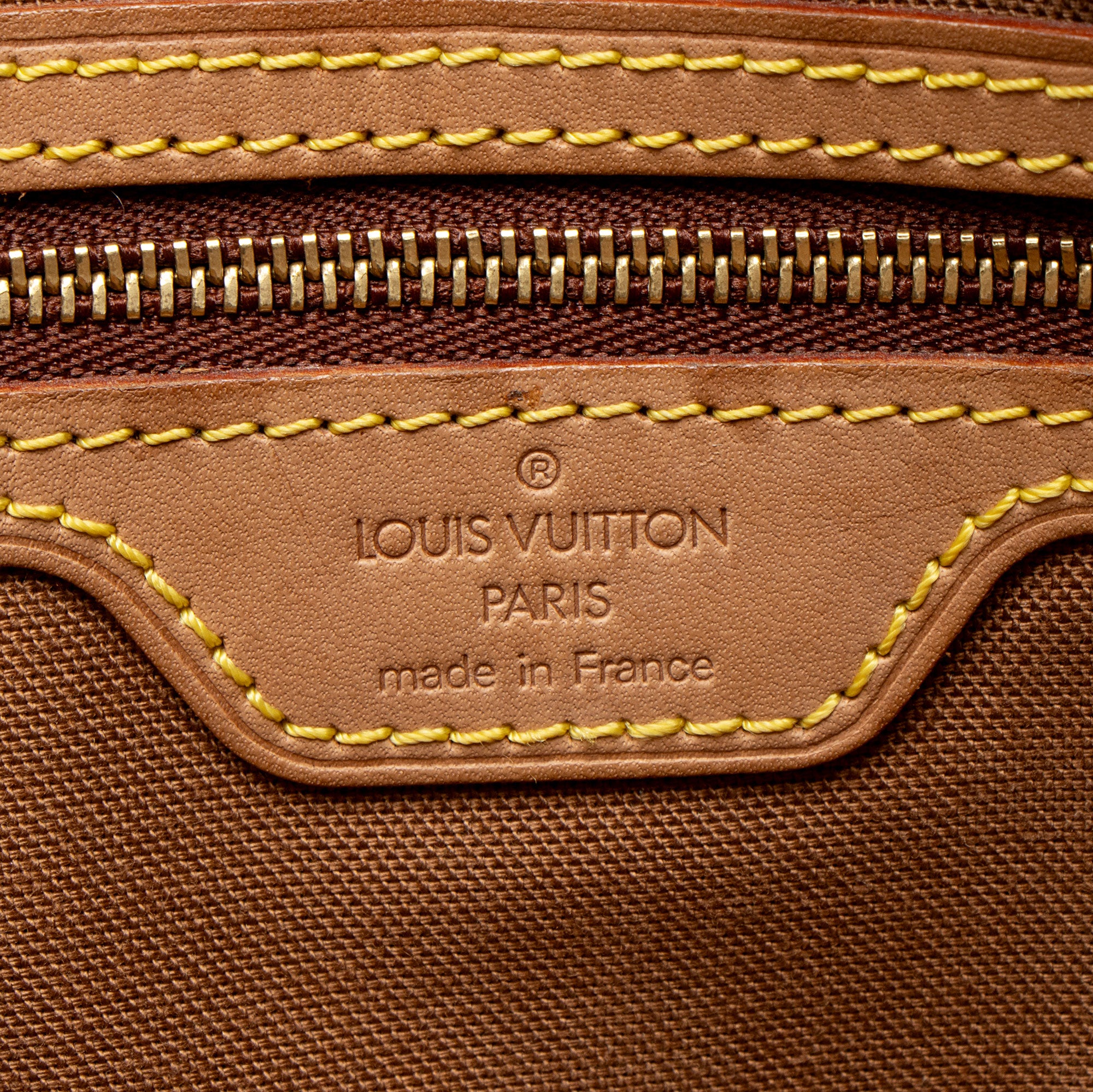 Louis Vuitton Vintage Monogram Canvas Cabas Piano Tote