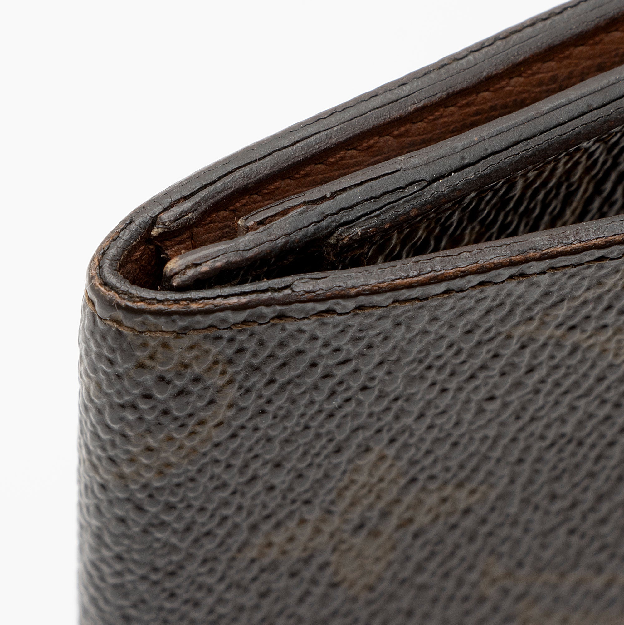 Louis Vuitton Vintage Monogram Canvas Checkbook Wallet (SHF-sqOuTh)