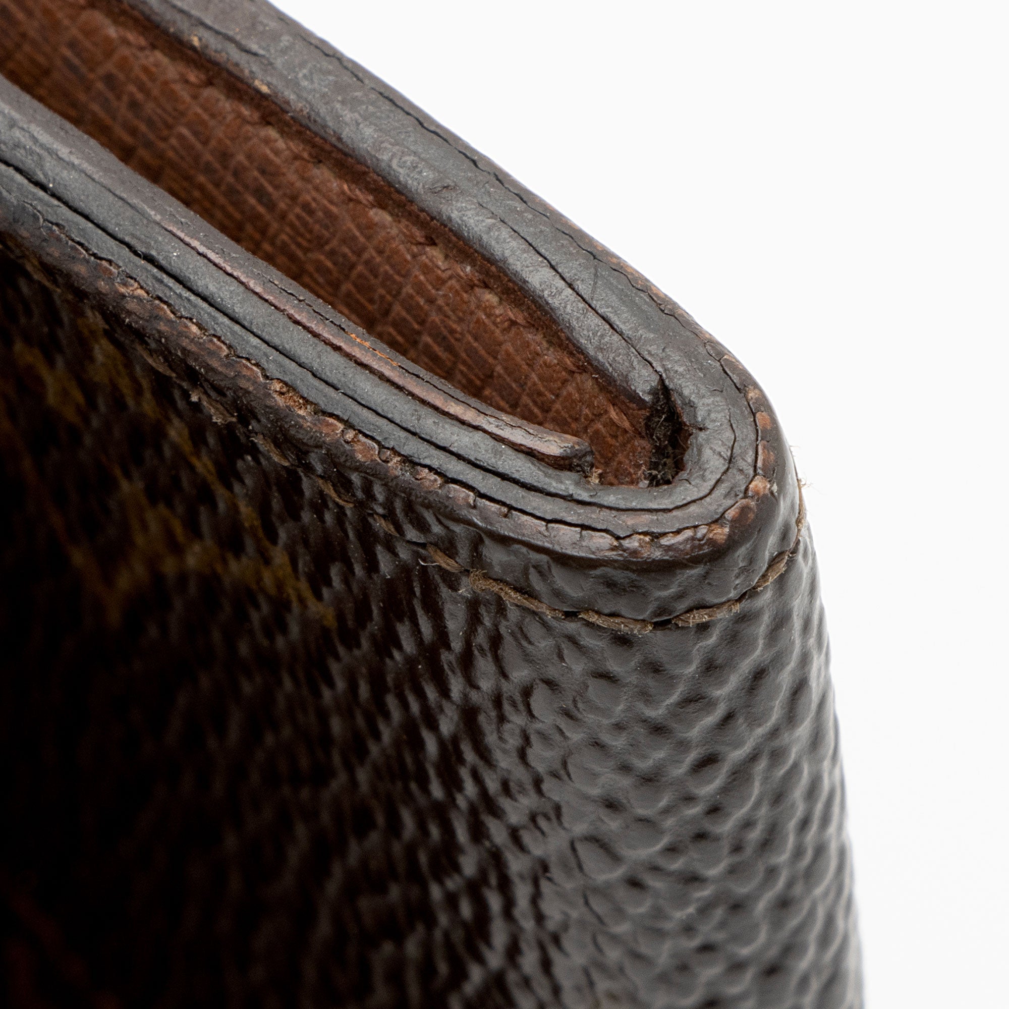 Louis Vuitton Vintage Monogram Canvas Checkbook Wallet (SHF-sqOuTh)