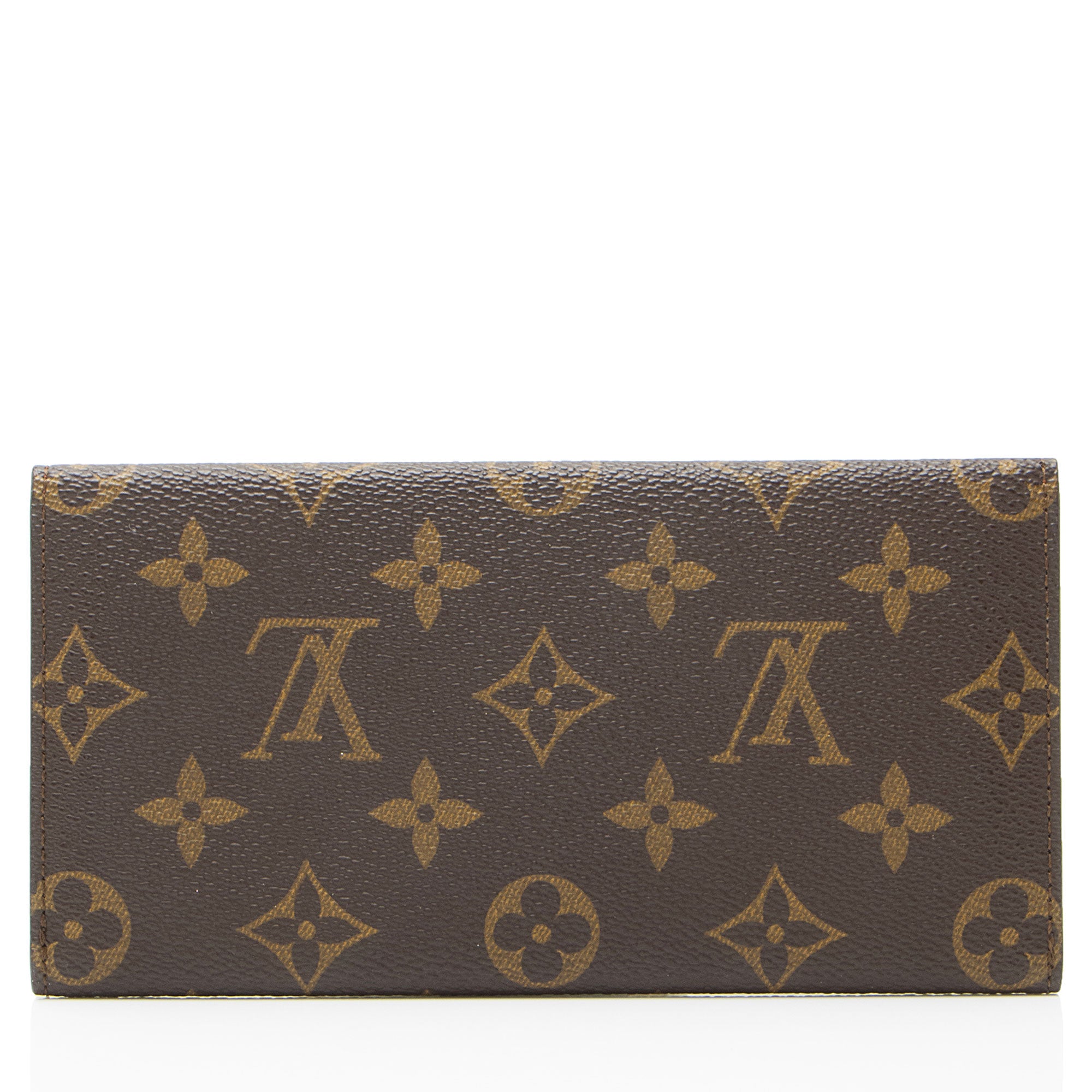 Louis Vuitton Vintage Monogram Canvas Checkbook Wallet