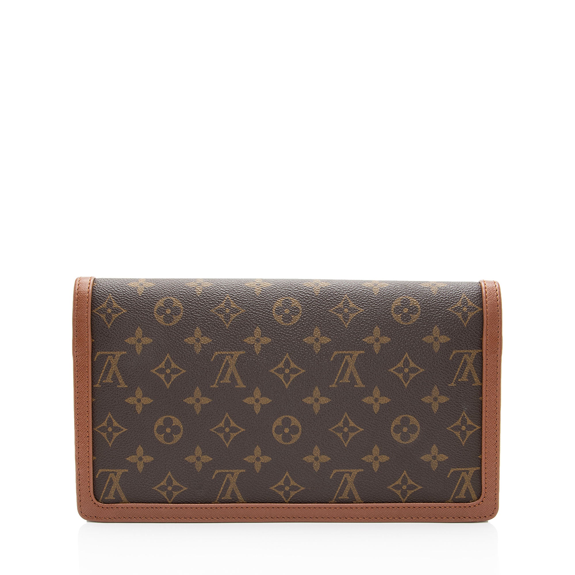 Louis Vuitton Vintage Monogram Canvas Dame 29 Clutch